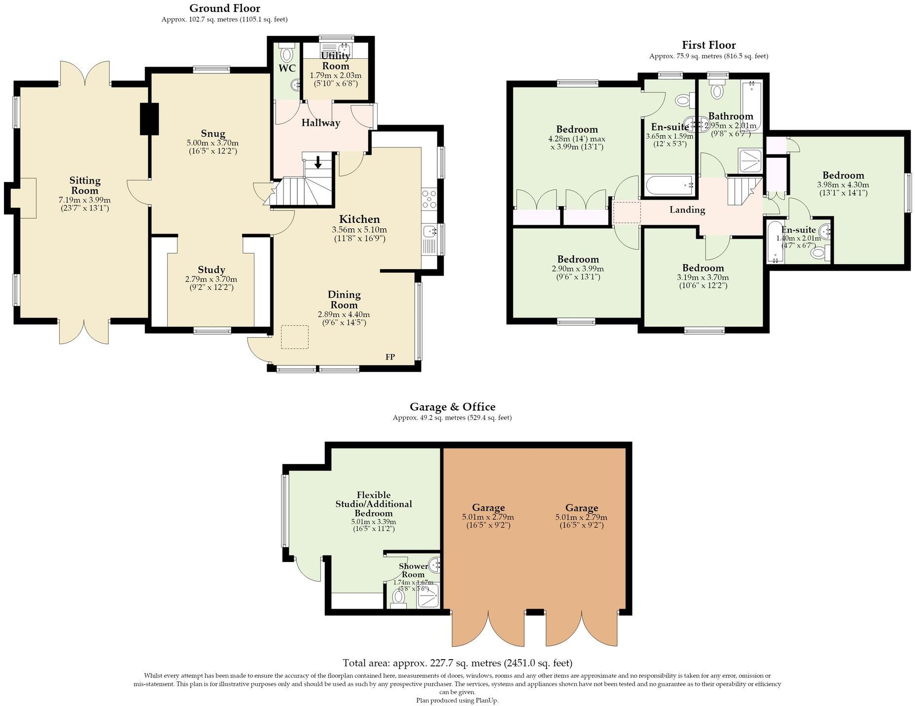 Dross Lane, Oakley floorplan