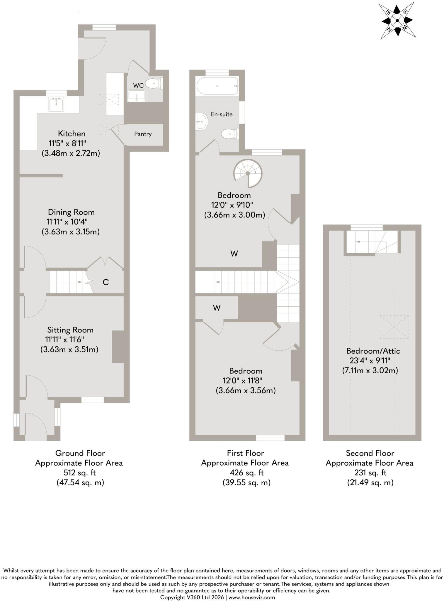 Characterful Cottage in Cringleford floorplan
