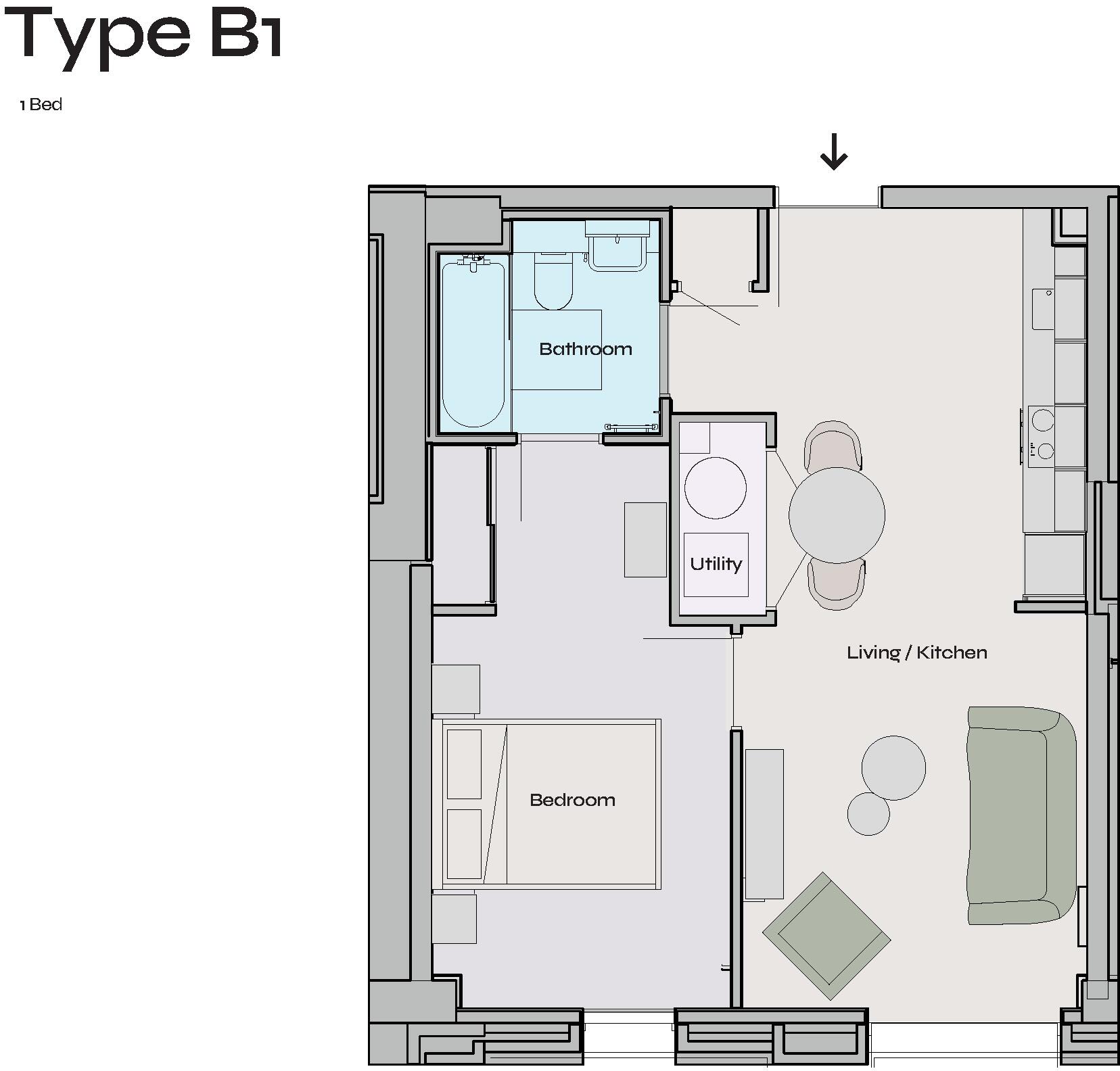 The Castings, Heyrod Street, Manchester floorplan