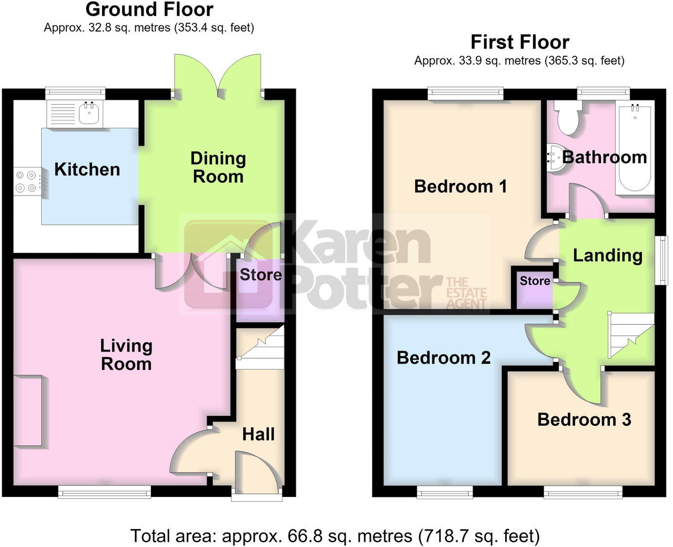 Larkspur Close, Southport floorplan