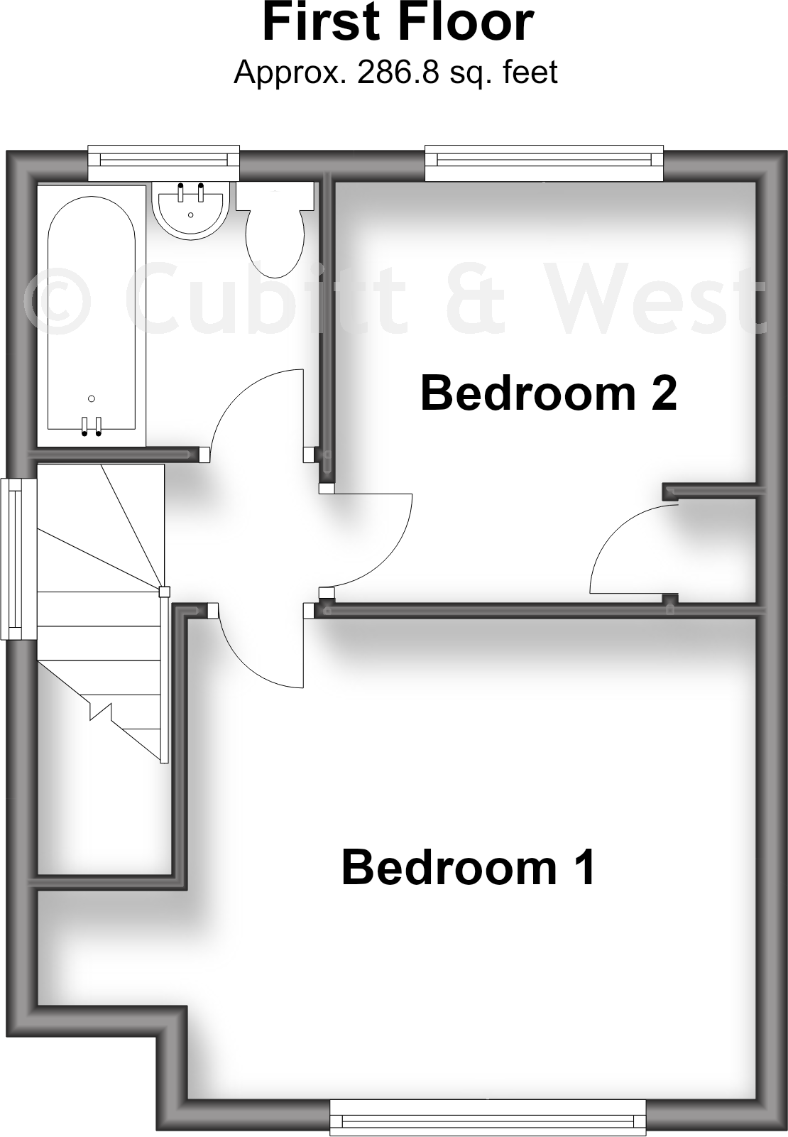 Woodleigh Road, Burgess Hill, West Sussex floorplan