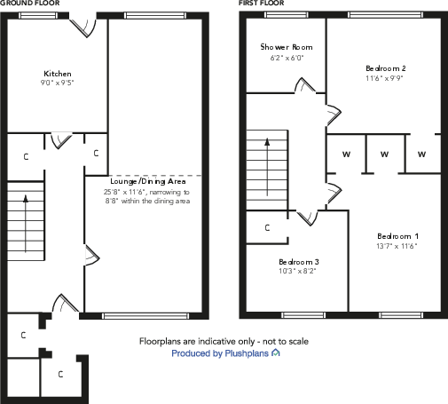 Mackie Place, New Farm Loch, Kilmarnock, East Ayrshire floorplan