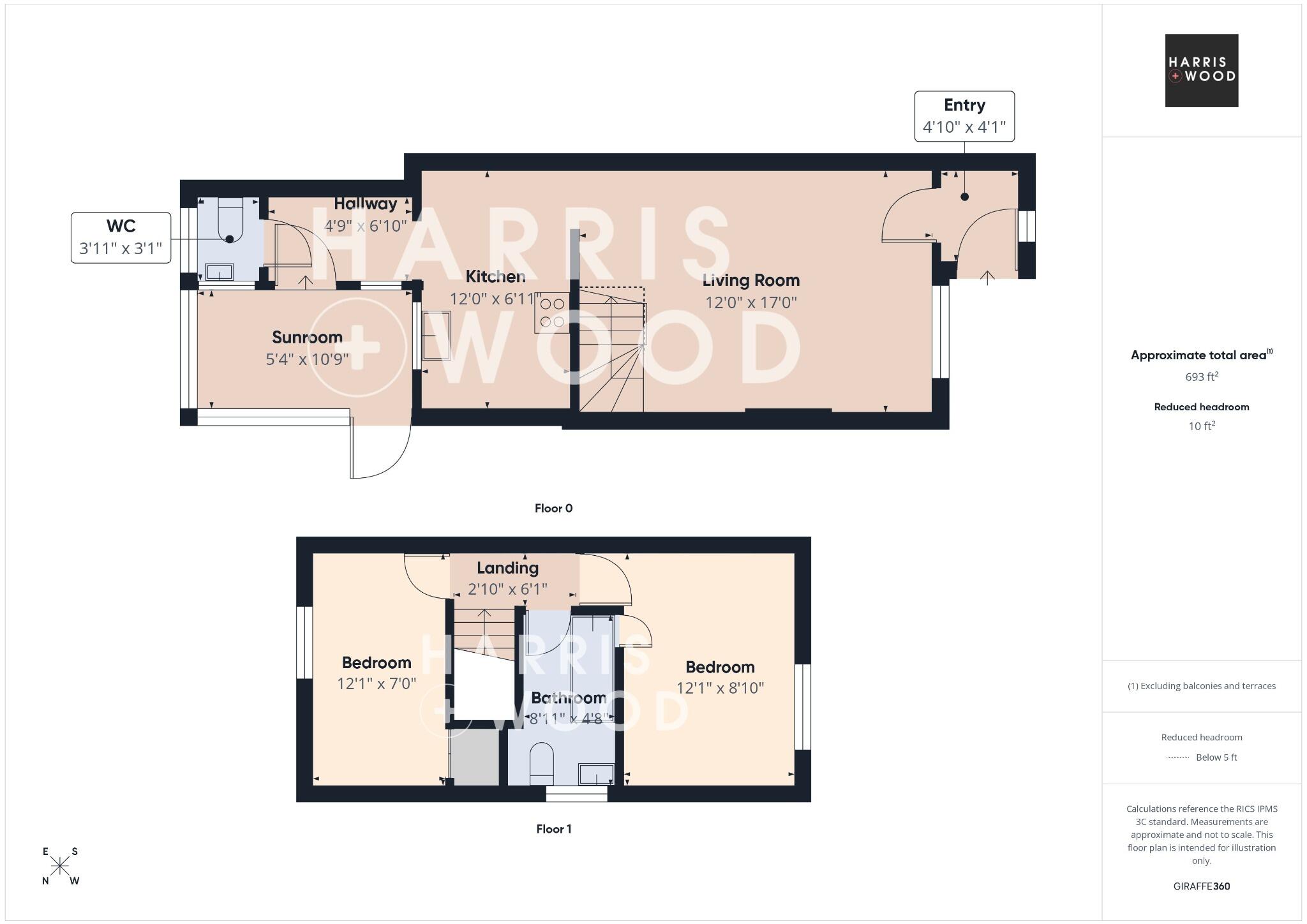 Furrow Close, Stanway, Colchester, Essex, CO3 floorplan