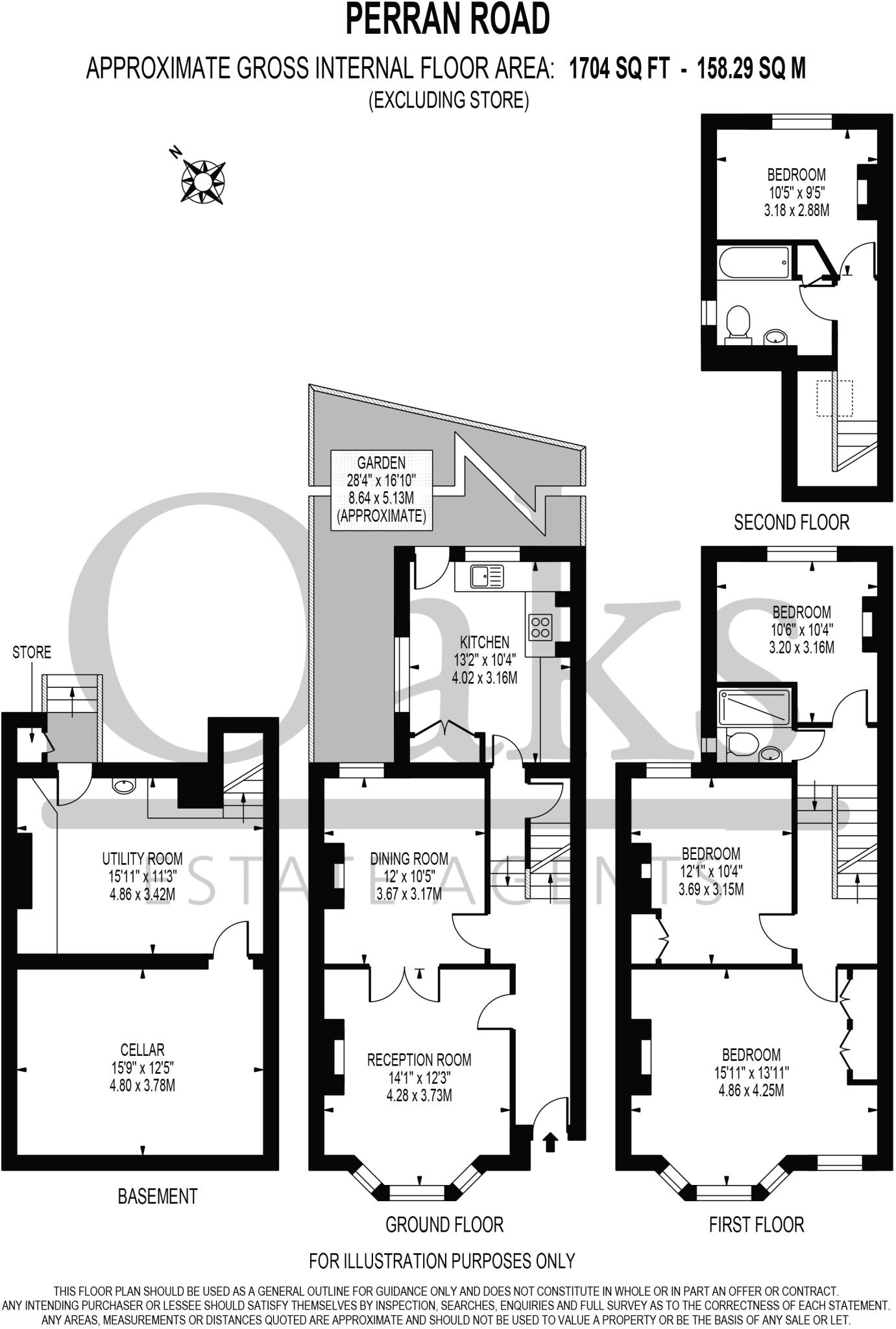 Perran Road, Tulse Hill floorplan