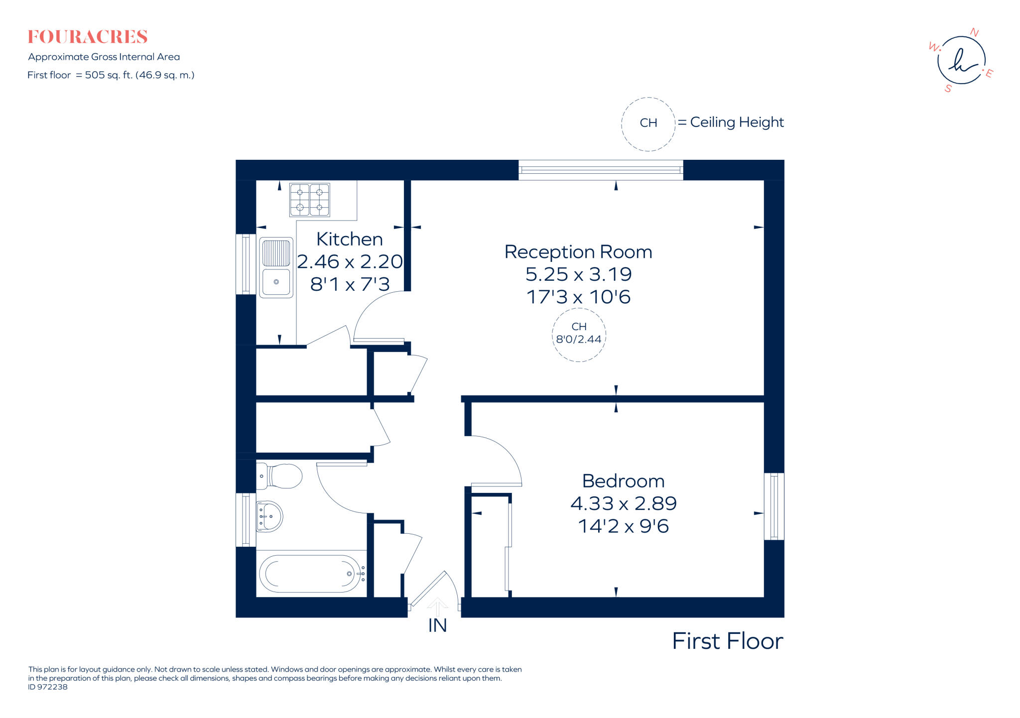 Little Dimocks London SW12 floorplan