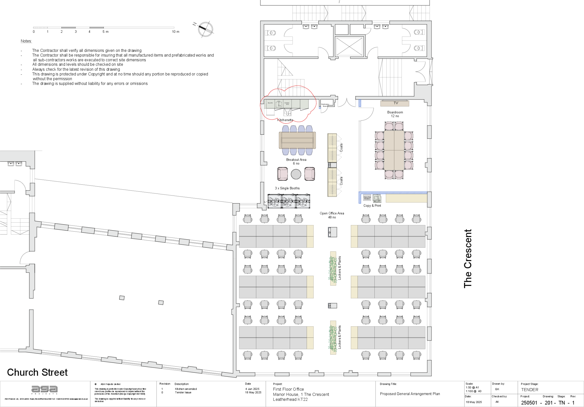 250604 1st Floor Manor House The Crescent Drawings - AGAP Space Plan - May 2025.pdf