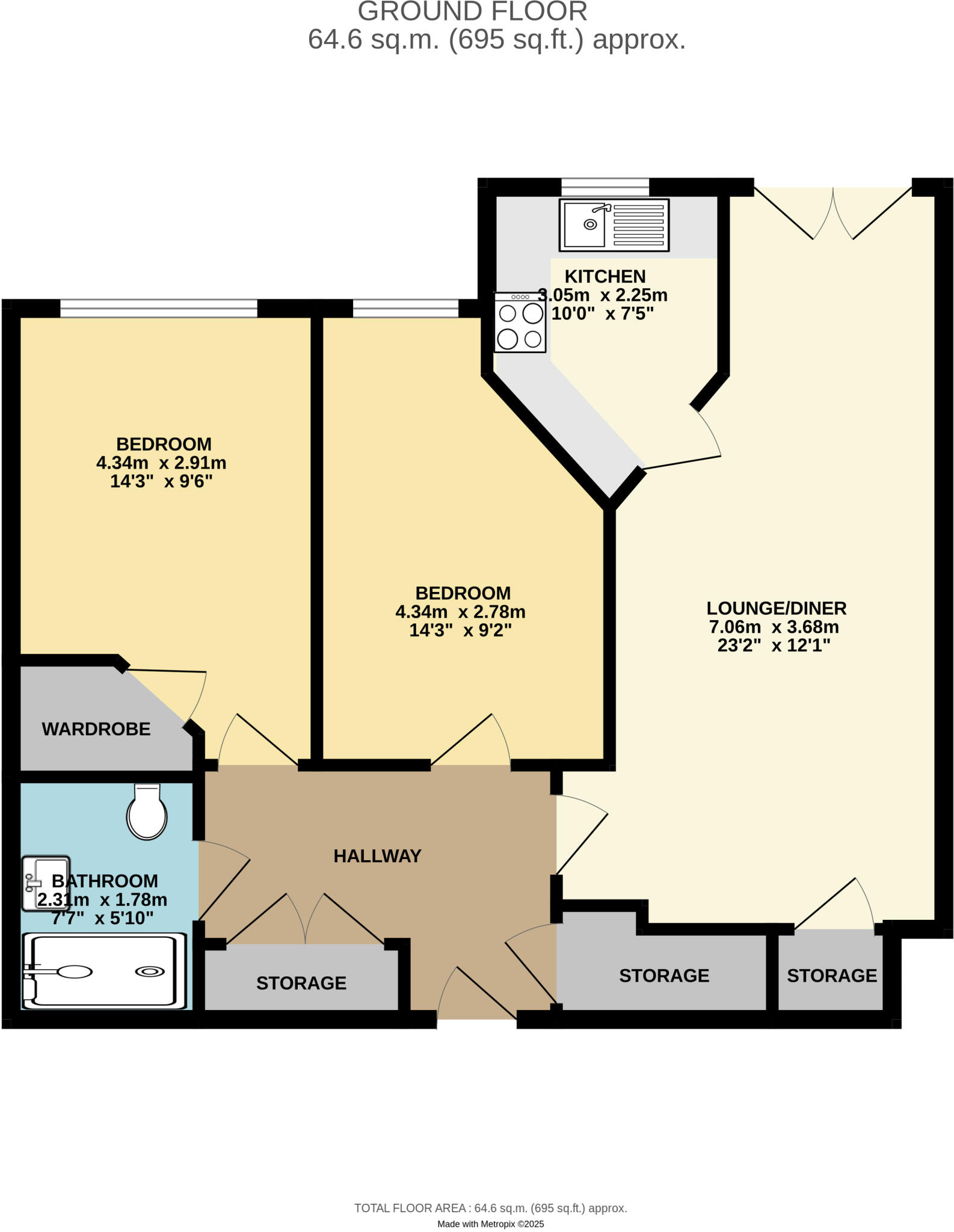 Woodgrove Court, Peter Street, Hazel Grove, Stockport, SK7 floorplan