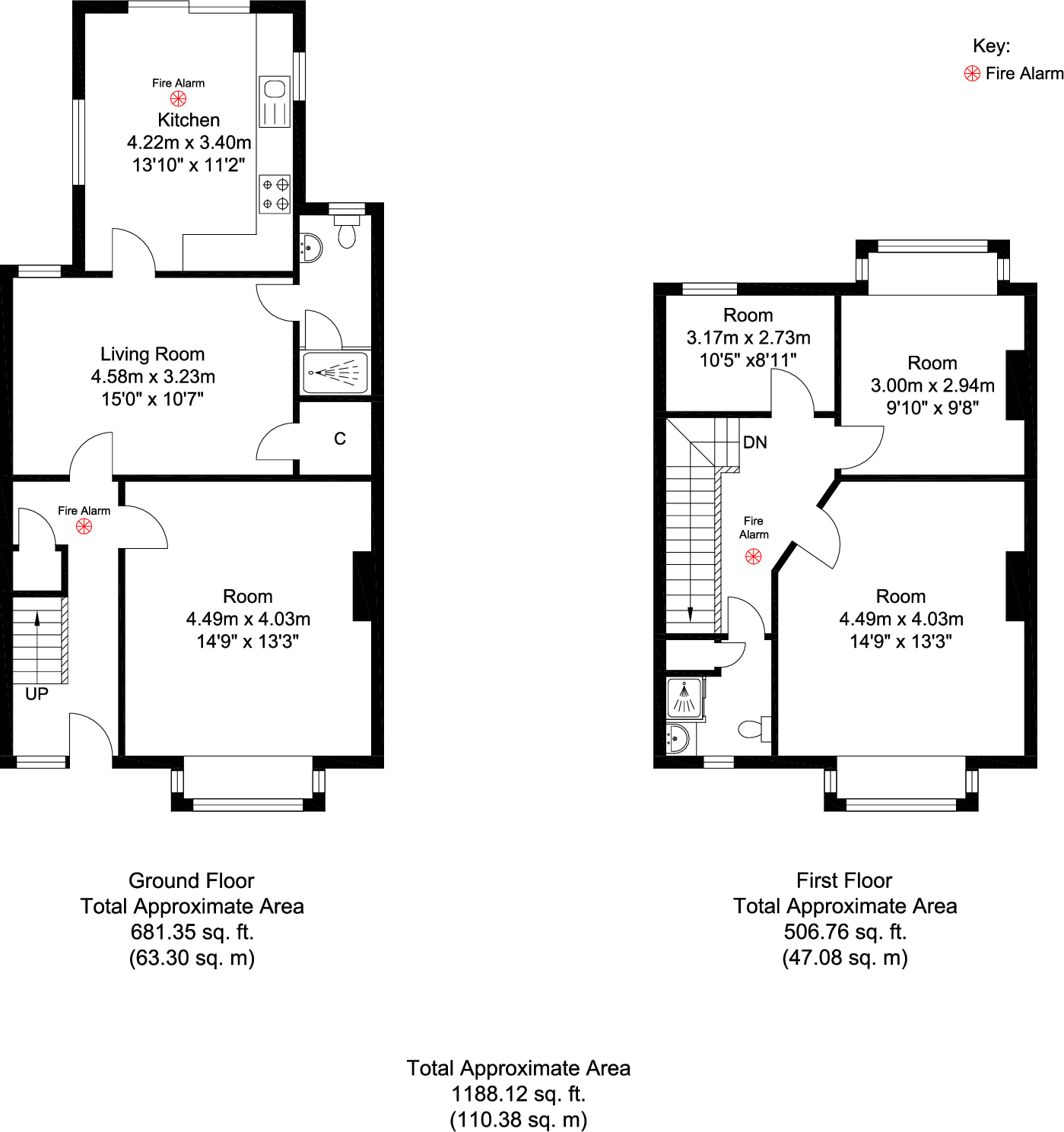 Rochester Road, Southsea floorplan