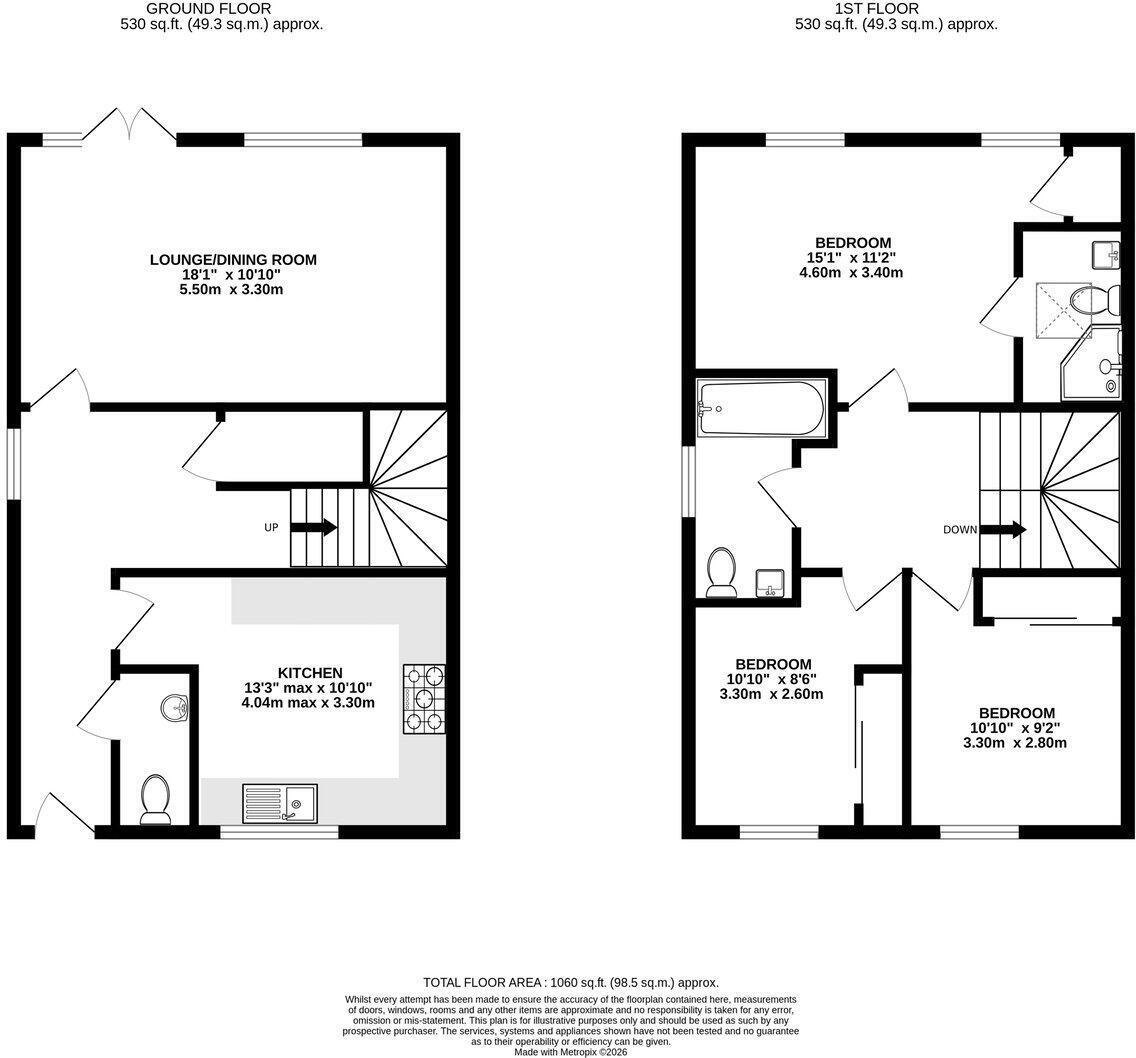Hole Lane, Bentley floorplan