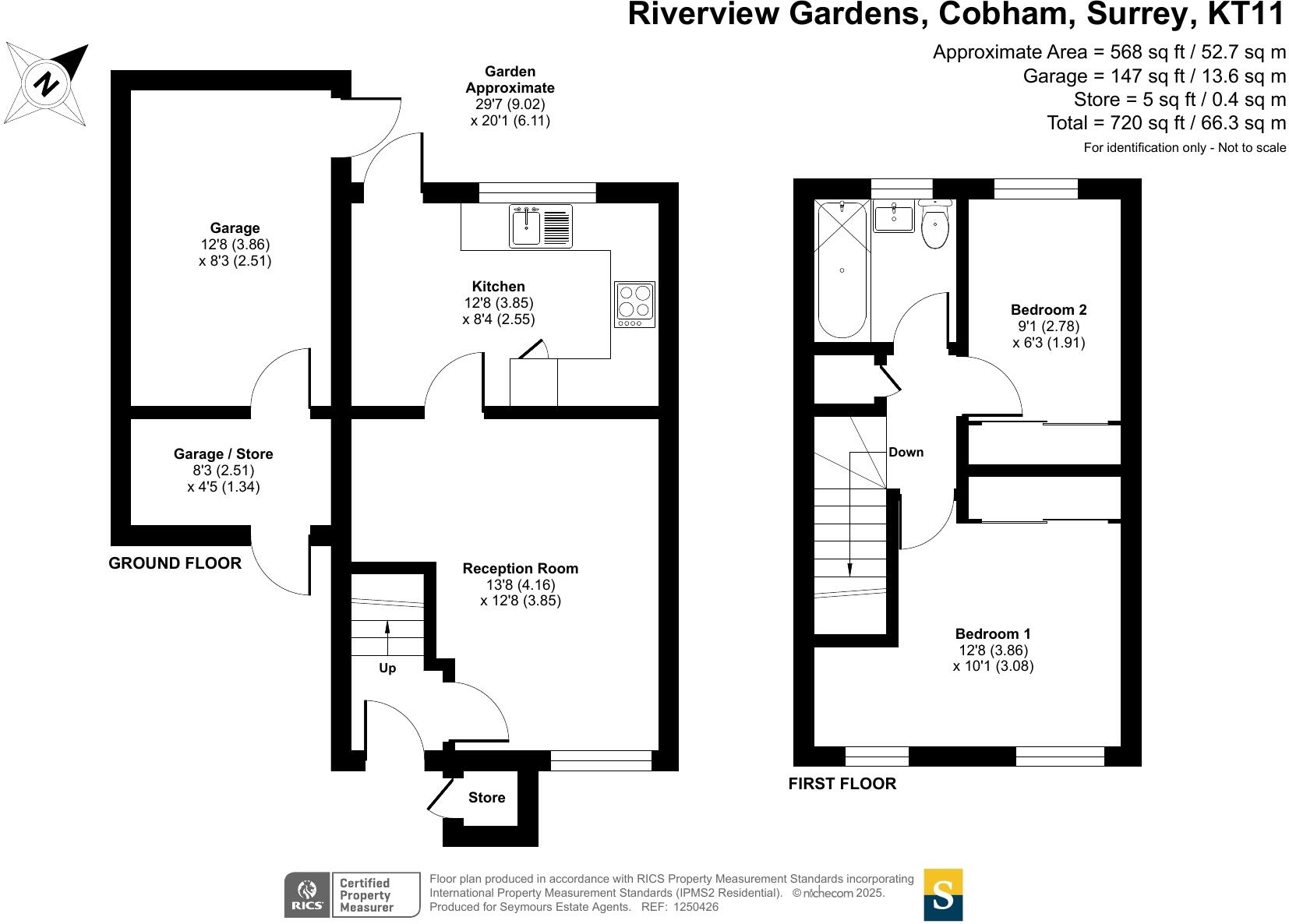 Riverview Gardens, Cobham, Surrey, KT11 floorplan