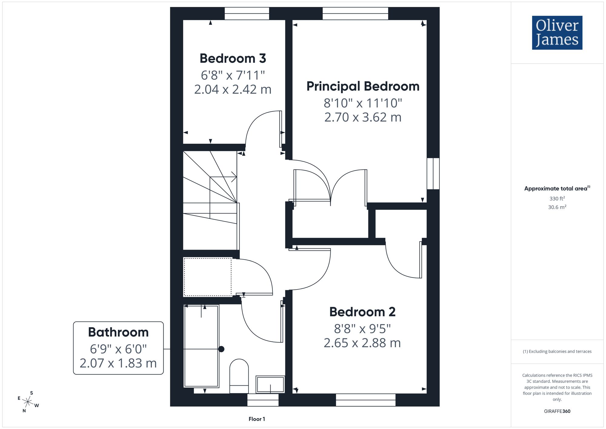 Bayley Road, Alconbury Weald, Cambridgeshire. floorplan
