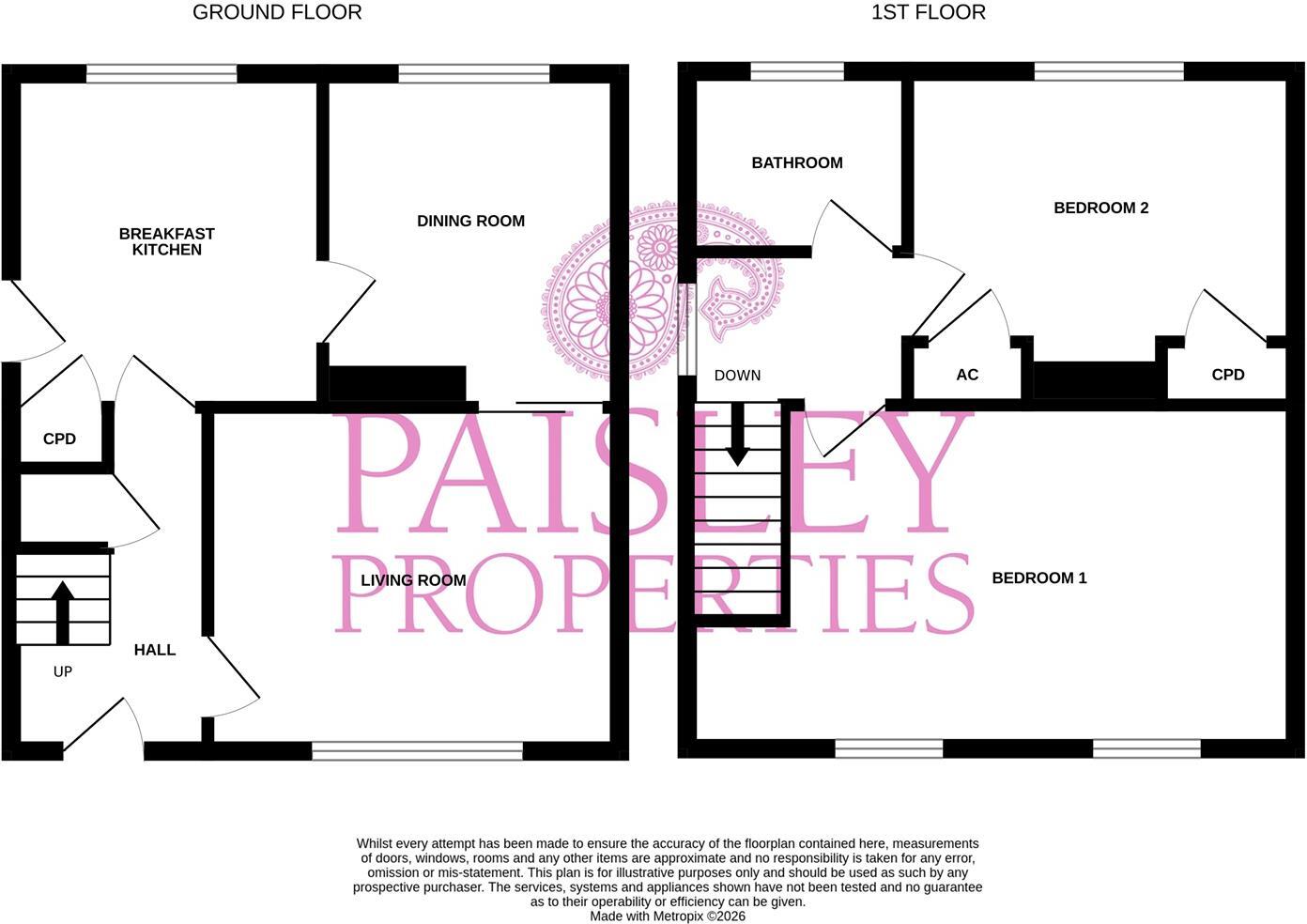 Southfield Road, Almondbury, Huddersfield, HD5 8UA floorplan