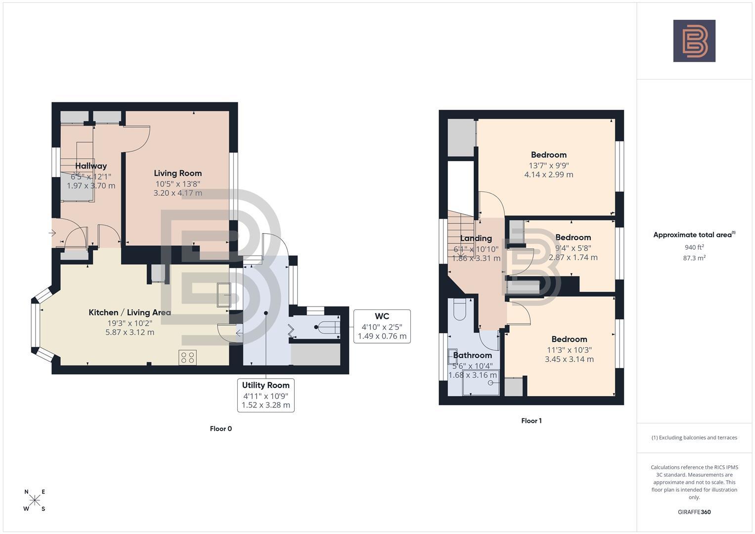 Norman Road, Newbold, Rugby floorplan