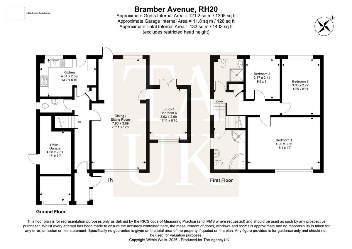 Bramber Avenue, Storrington, RH20 floorplan