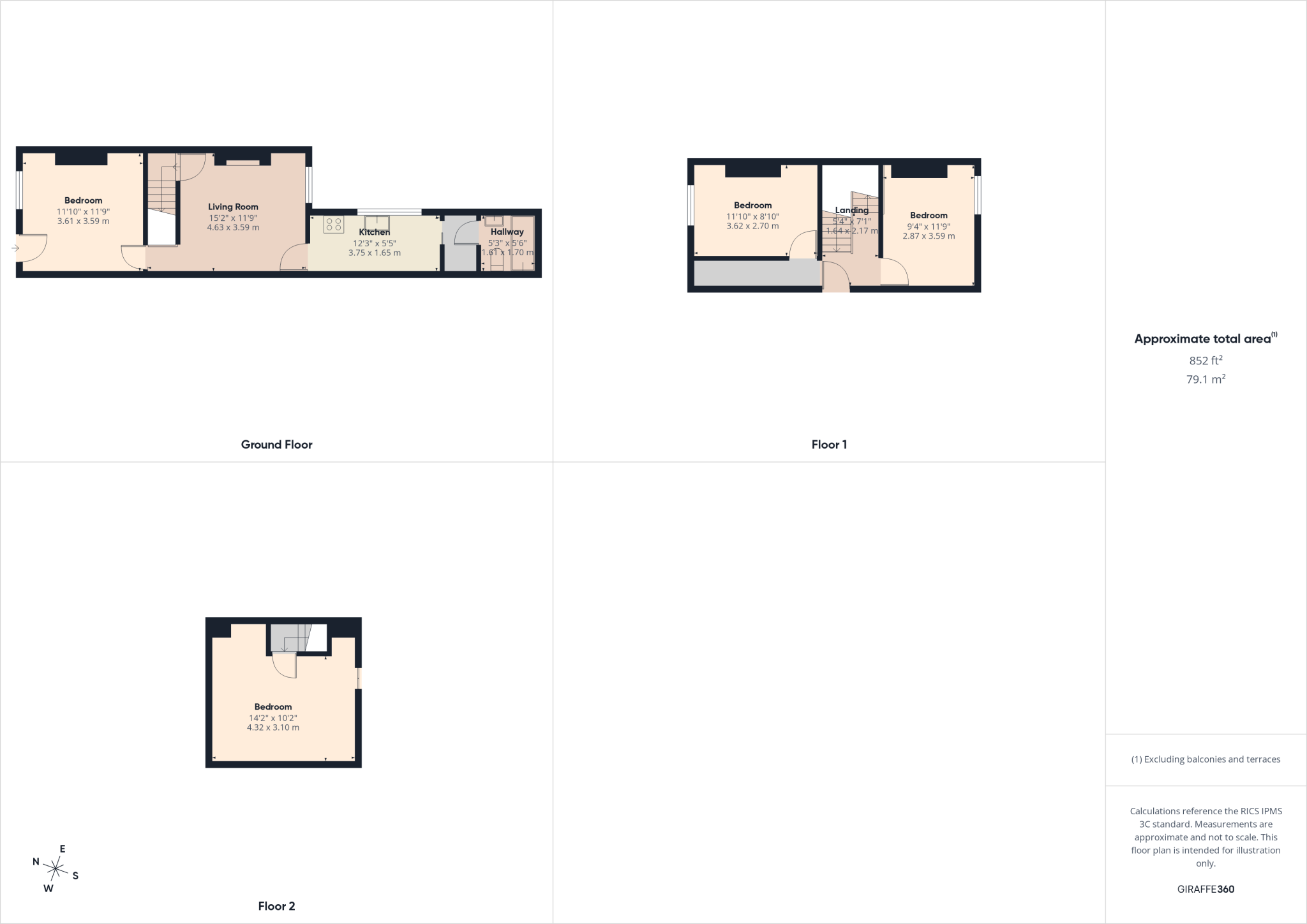 Osmaston Street, Nottingham, Nottinghamshire, NG7 floorplan