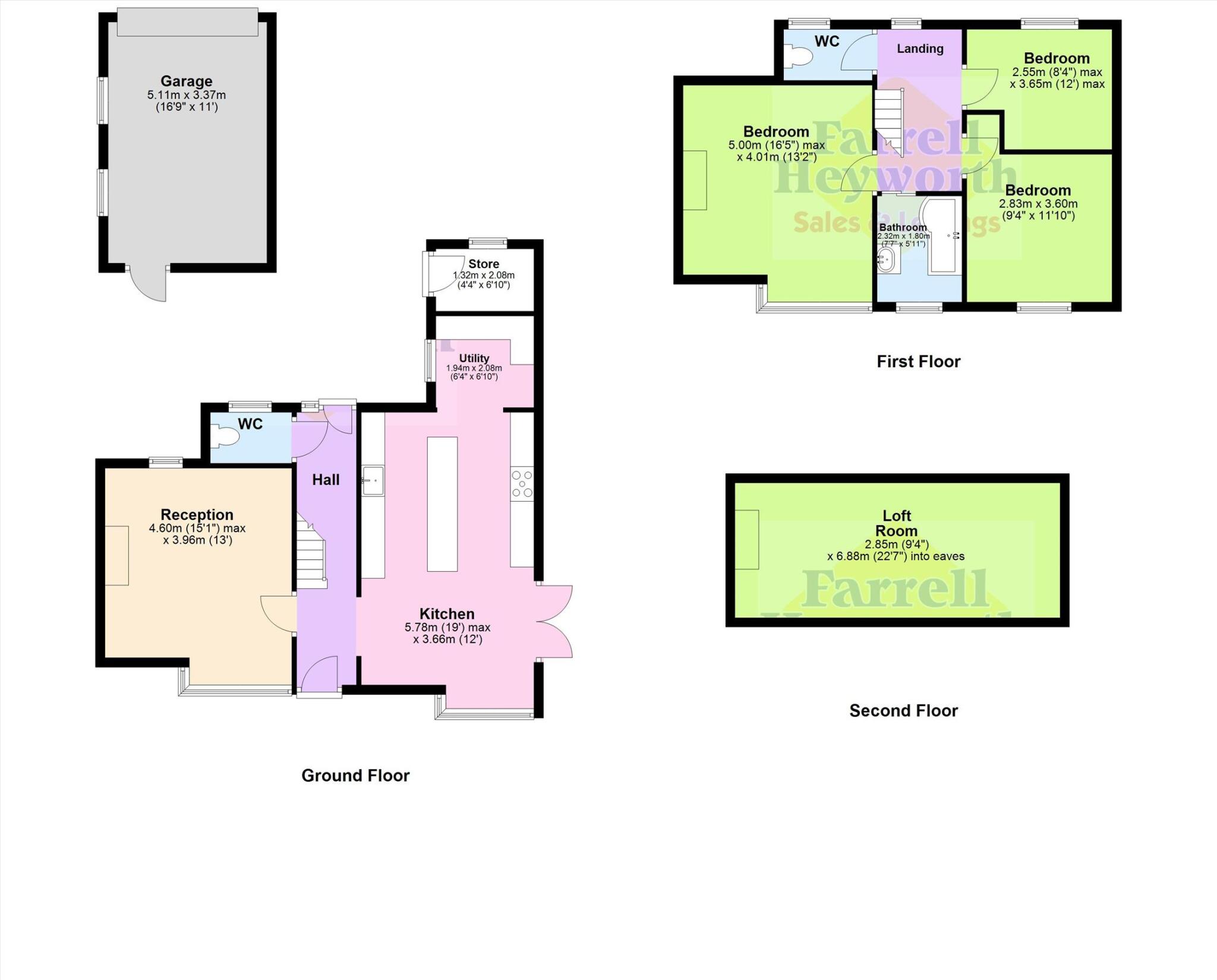 Brockholes Brow, Preston floorplan