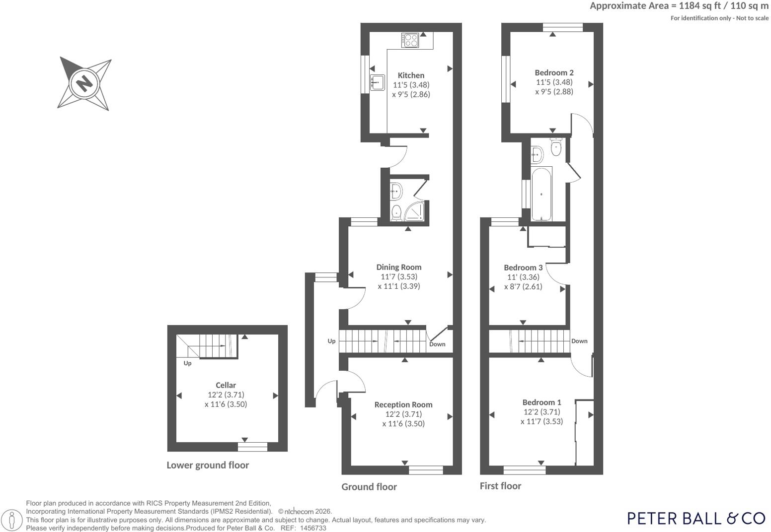 Rosehill Street, Cheltenham, Gloucestershire floorplan