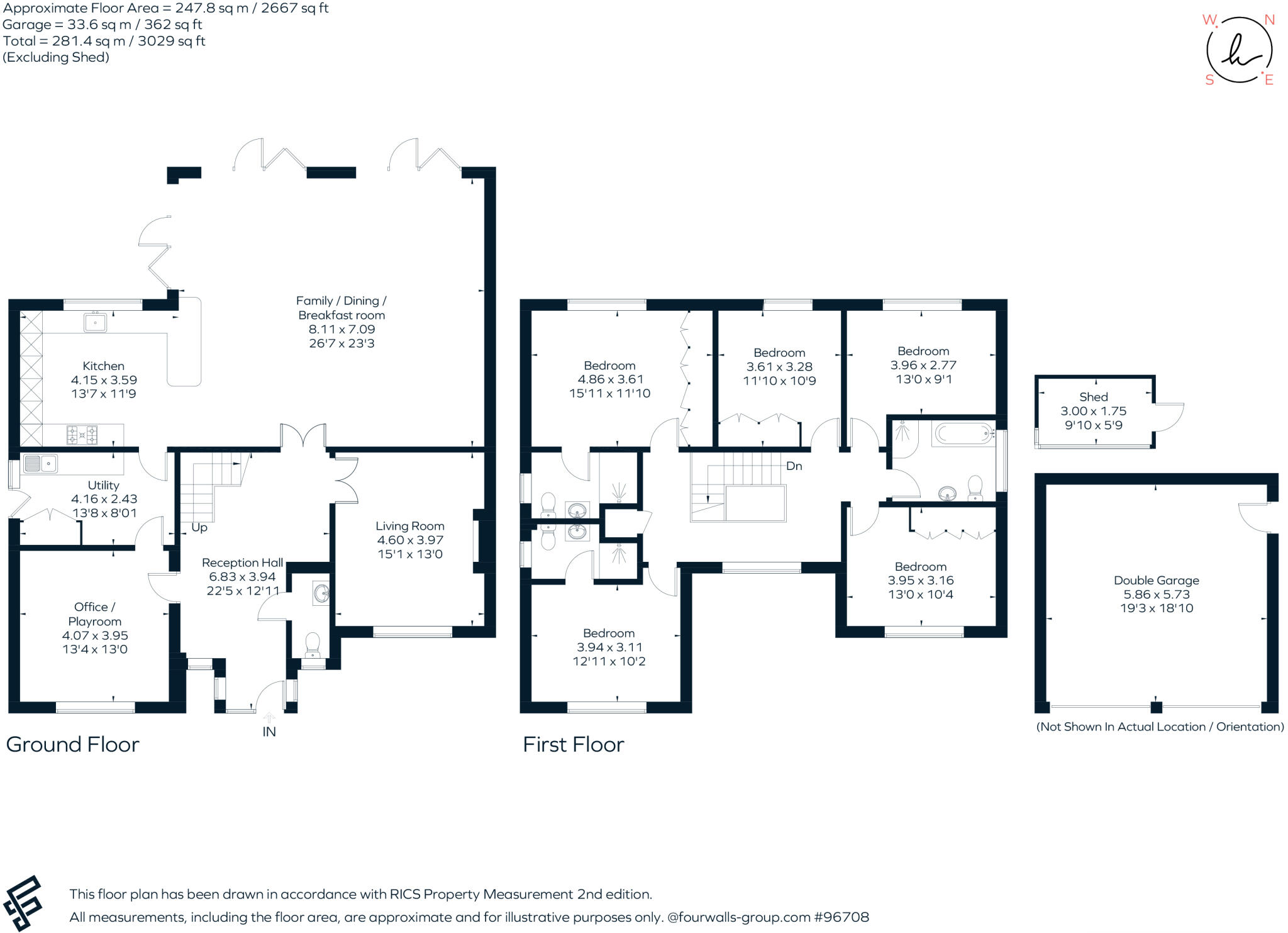 Upper Chobham Road, Camberley, GU15 floorplan
