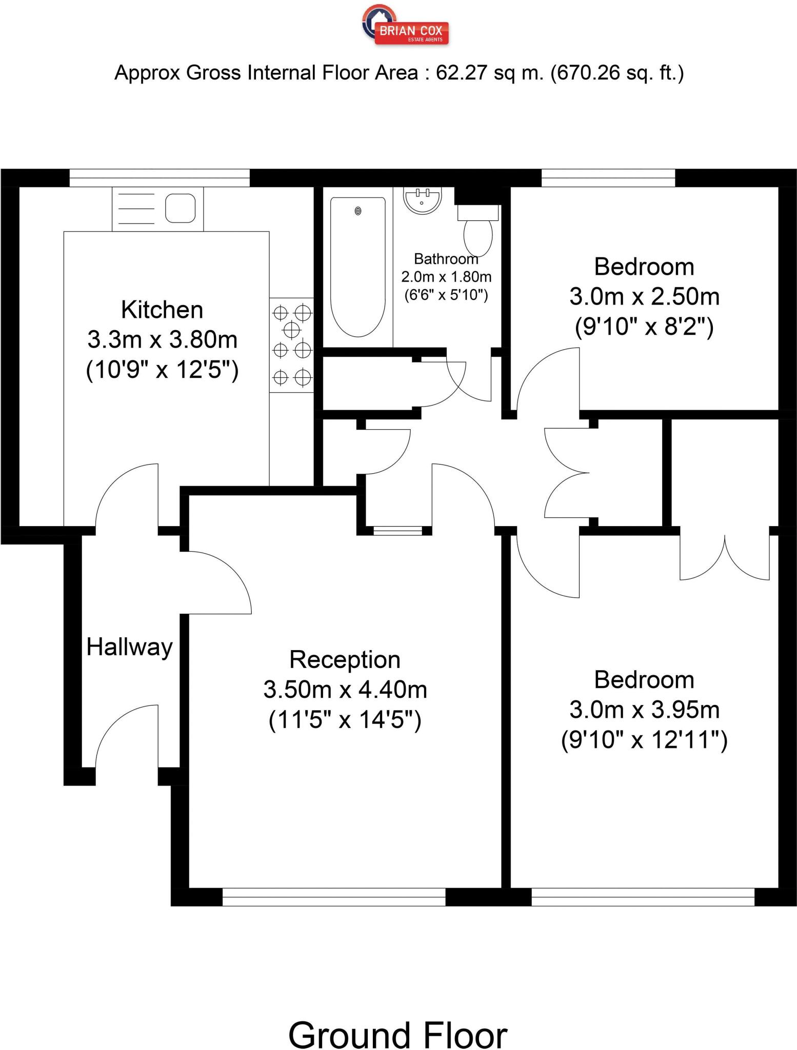 The Farmlands, Northolt floorplan