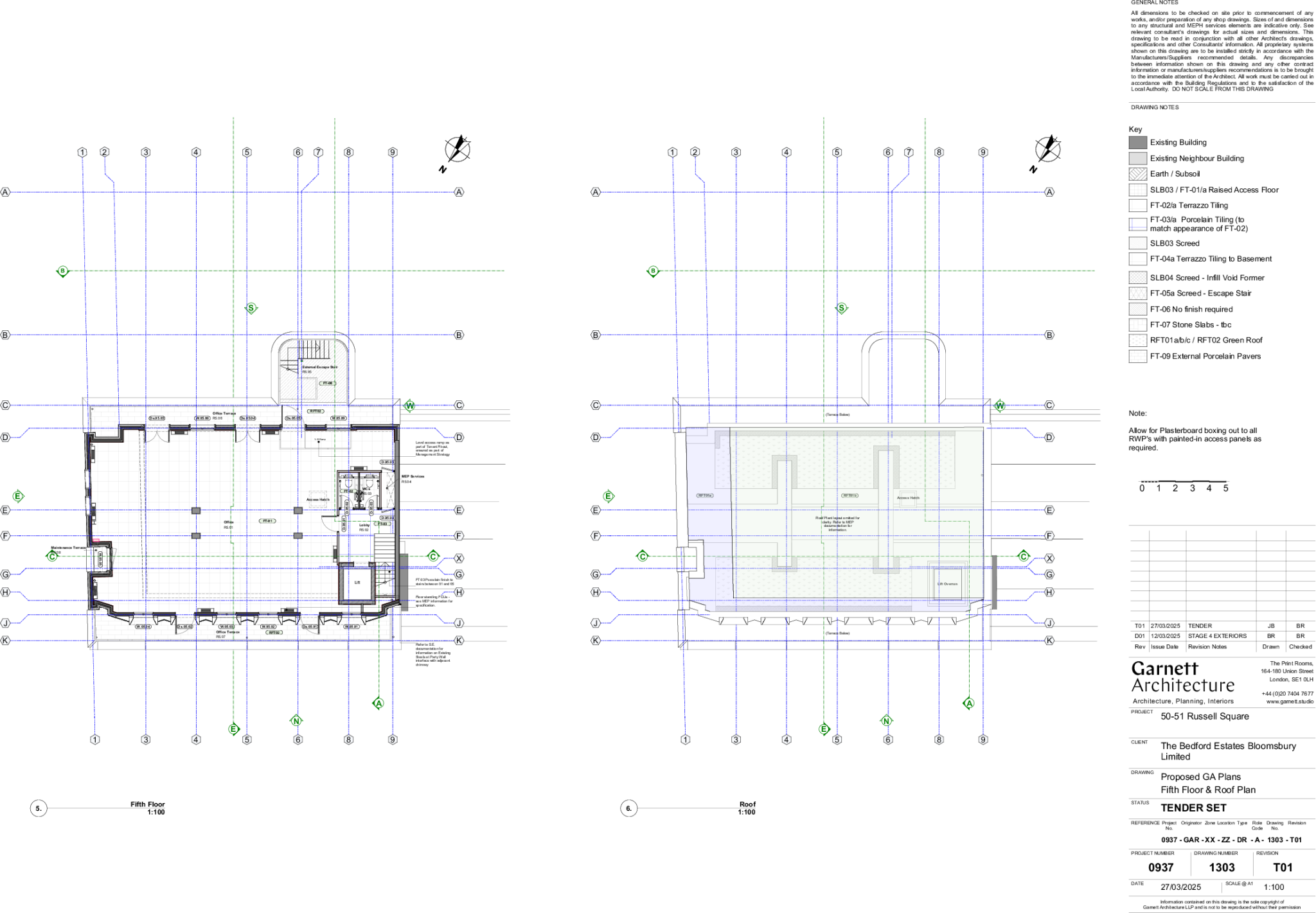 5th & 6th Floor Plan