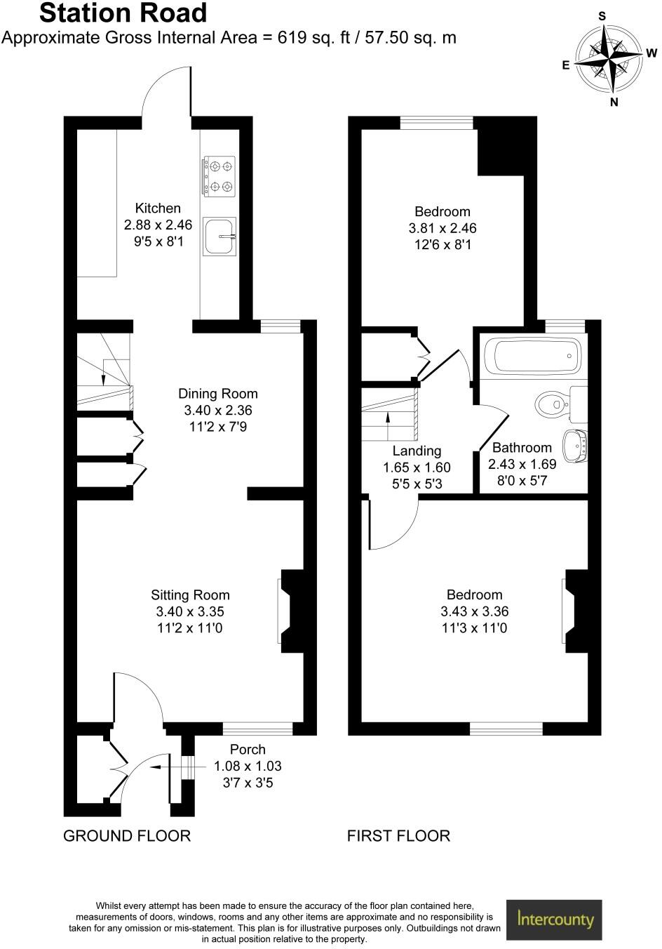 Station Road, Sawbridgeworth, Hertfordshire, CM21 floorplan