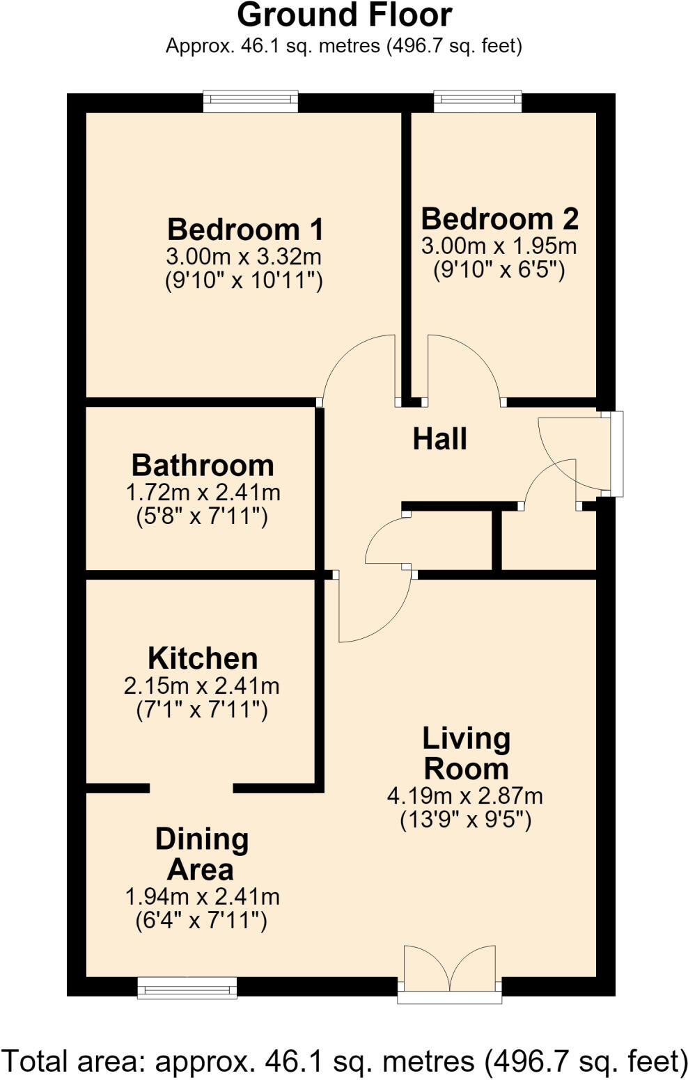 Howdale Road, Hull, HU8 floorplan