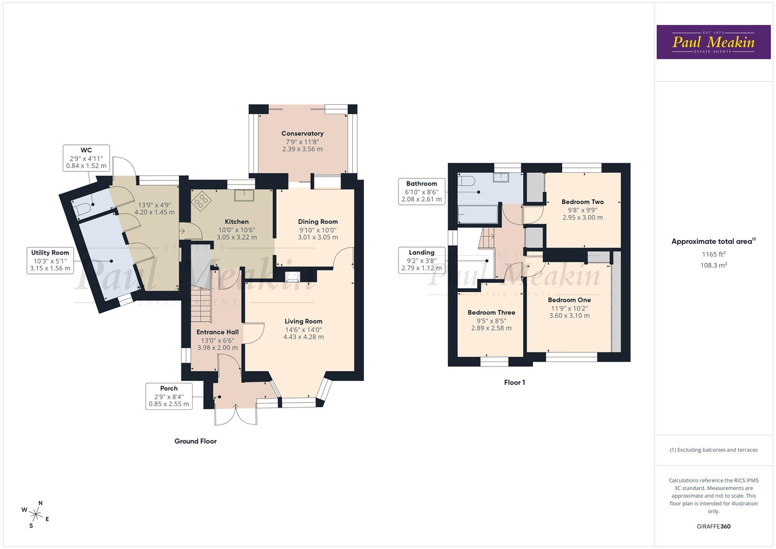 Leighton Gardens, South Croydon floorplan