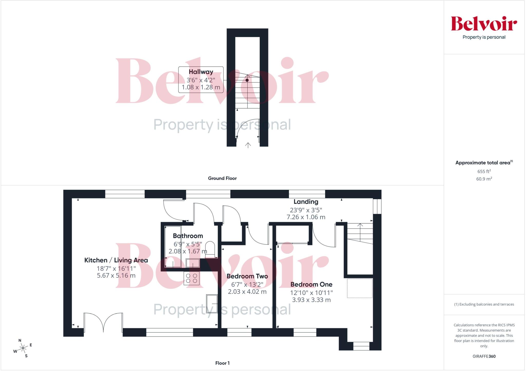 Miriam Lane, Lawley, Telford, TF3 floorplan