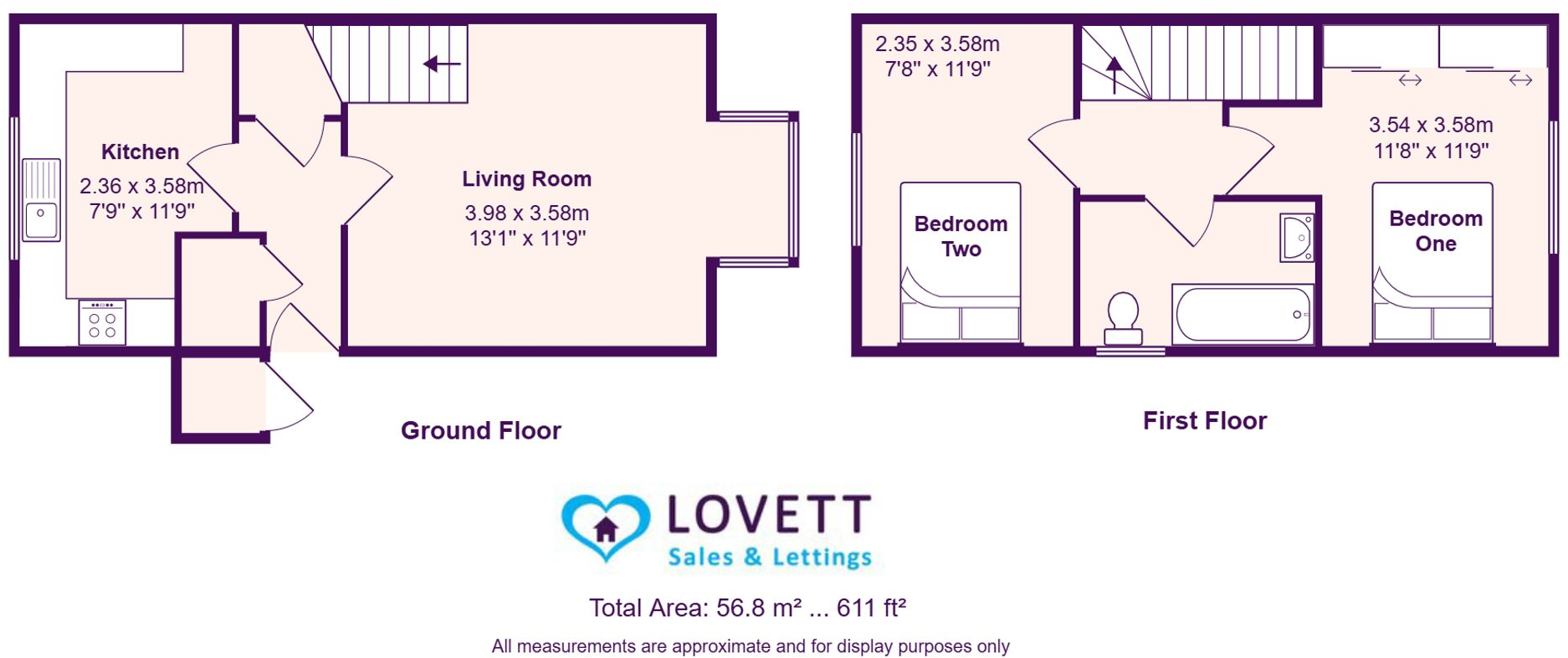 Begwary Close, Eaton Socon, PE19 floorplan