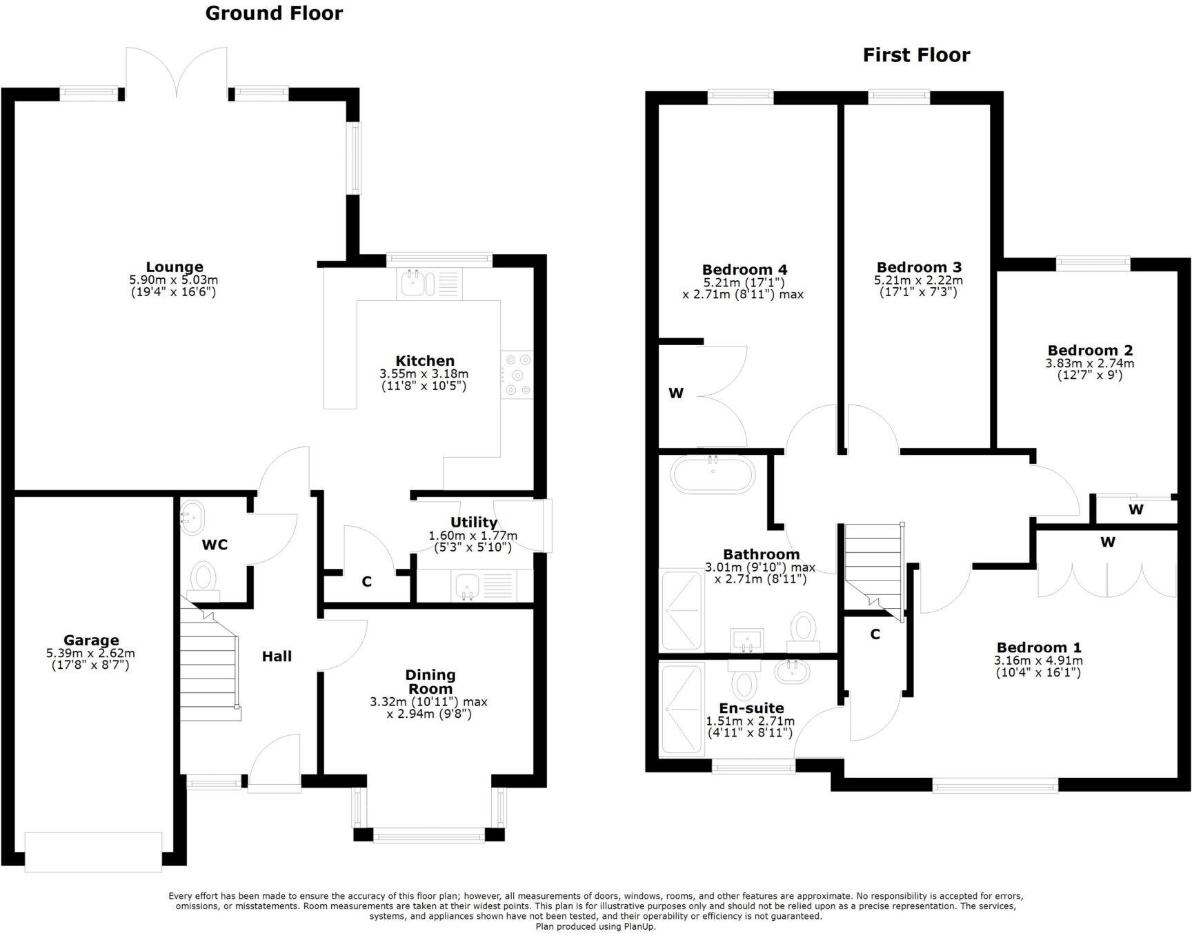 9 Betsy Miller Wynd, Saltcoats, KA21 6GD floorplan