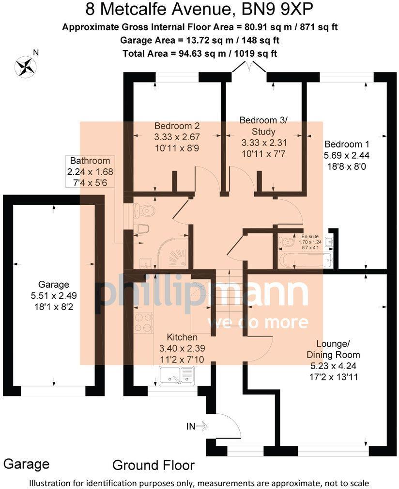 Metcalfe Avenue, Newhaven floorplan