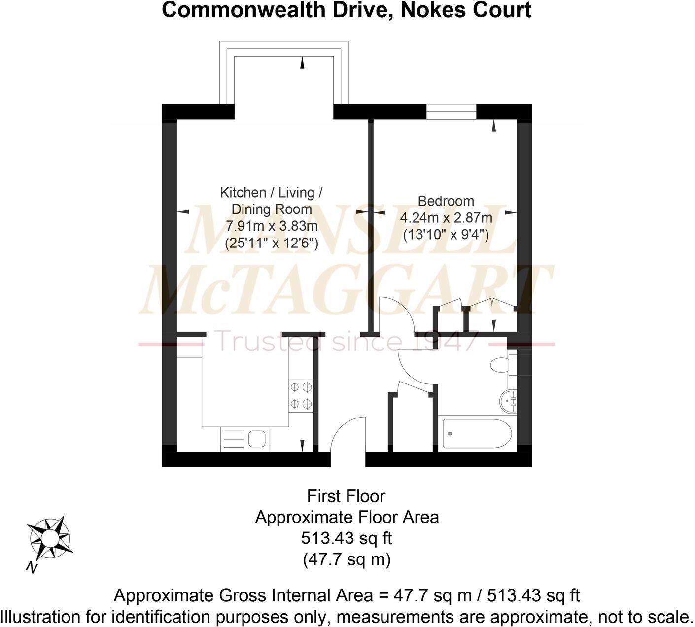 Commonwealth Drive, Nokes Court, RH10 floorplan