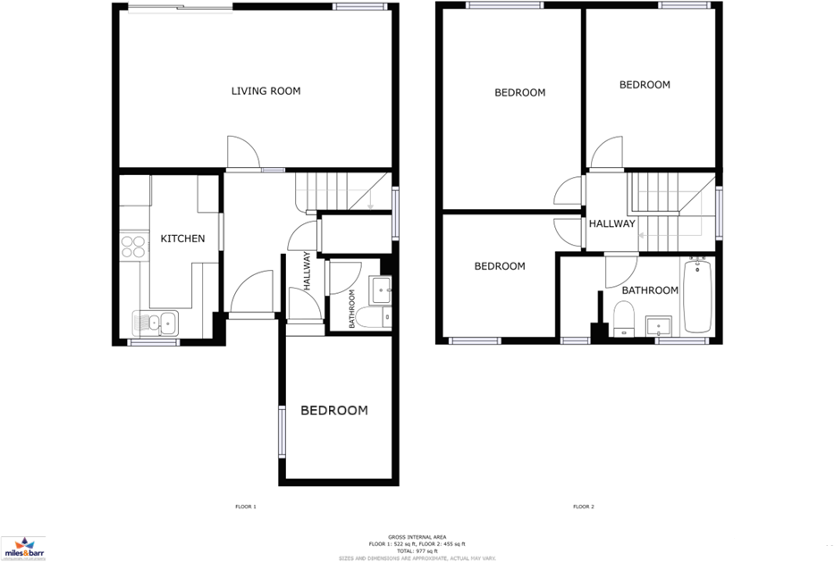 Ulcombe Gardens, Canterbury, Kent, CT2 floorplan