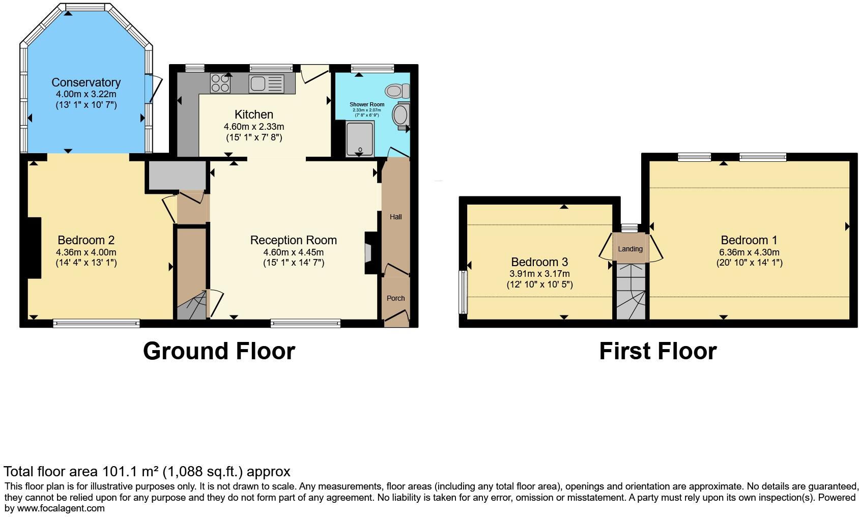 High Street, Saltburn-by-the-sea, TS12 floorplan