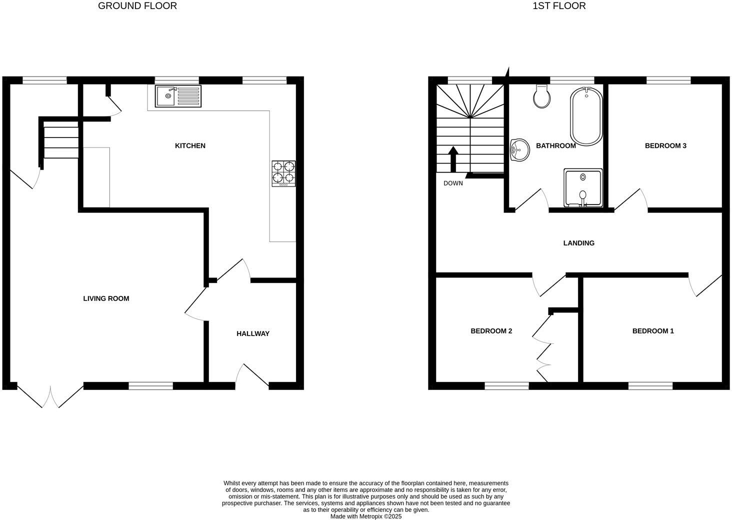 Manor Gardens, Seaton floorplan