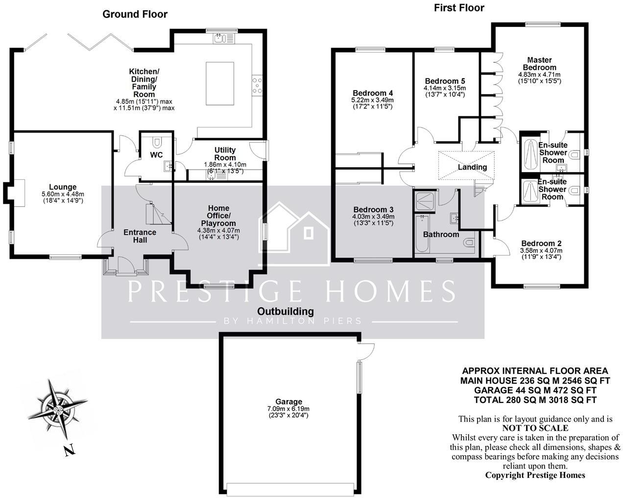 Rosina Place, Wickham Bishops, Witham floorplan