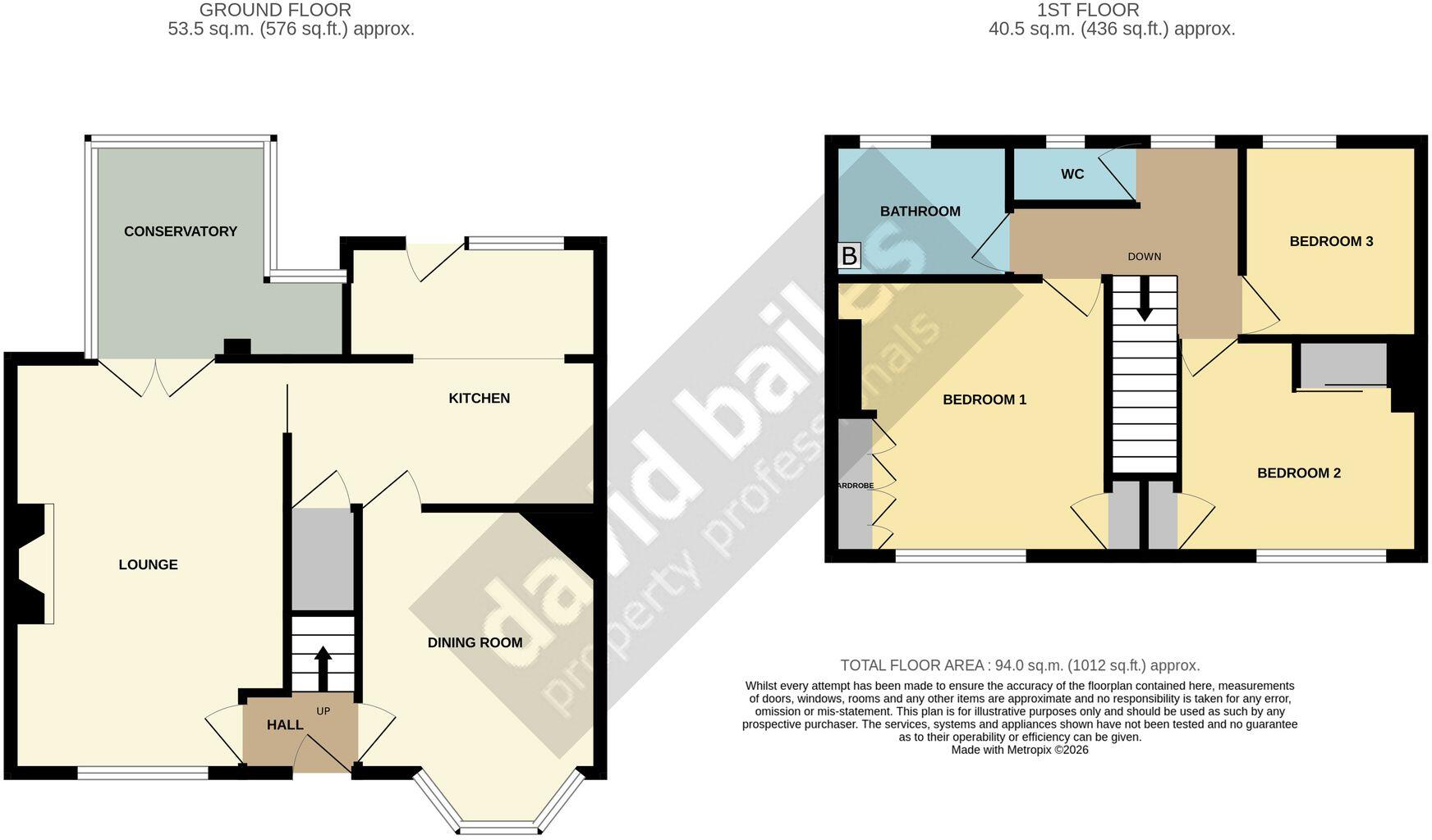 Tyne Road East, Stanley, DH9 floorplan