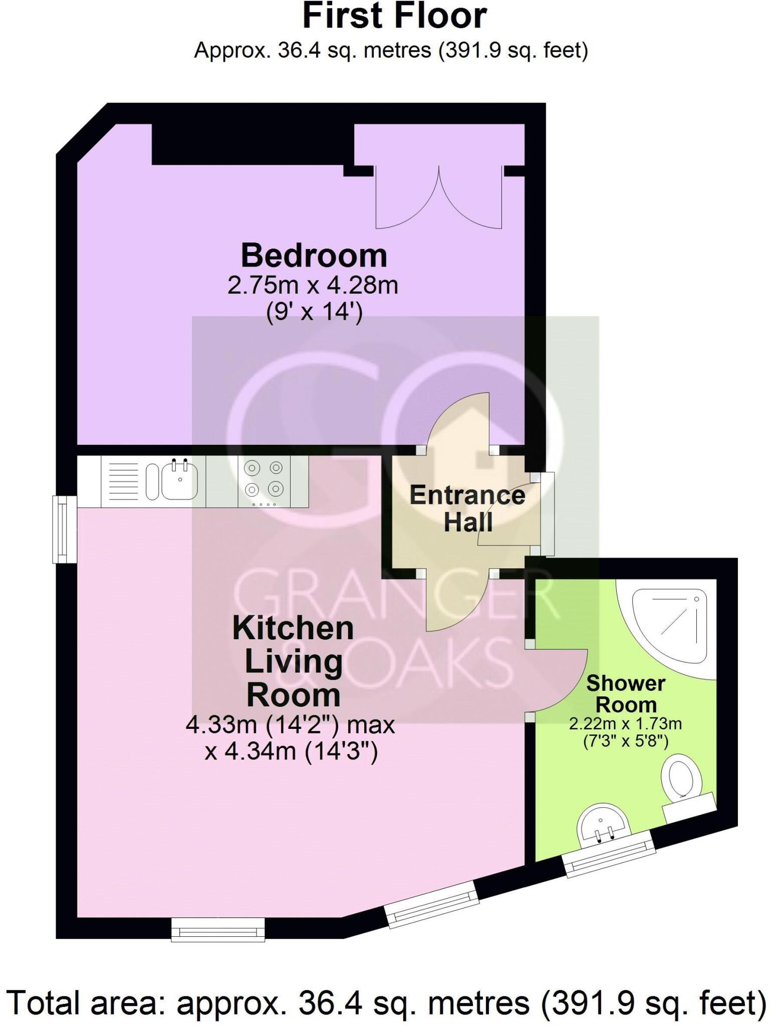 Sherwood Rise, Nottingham floorplan