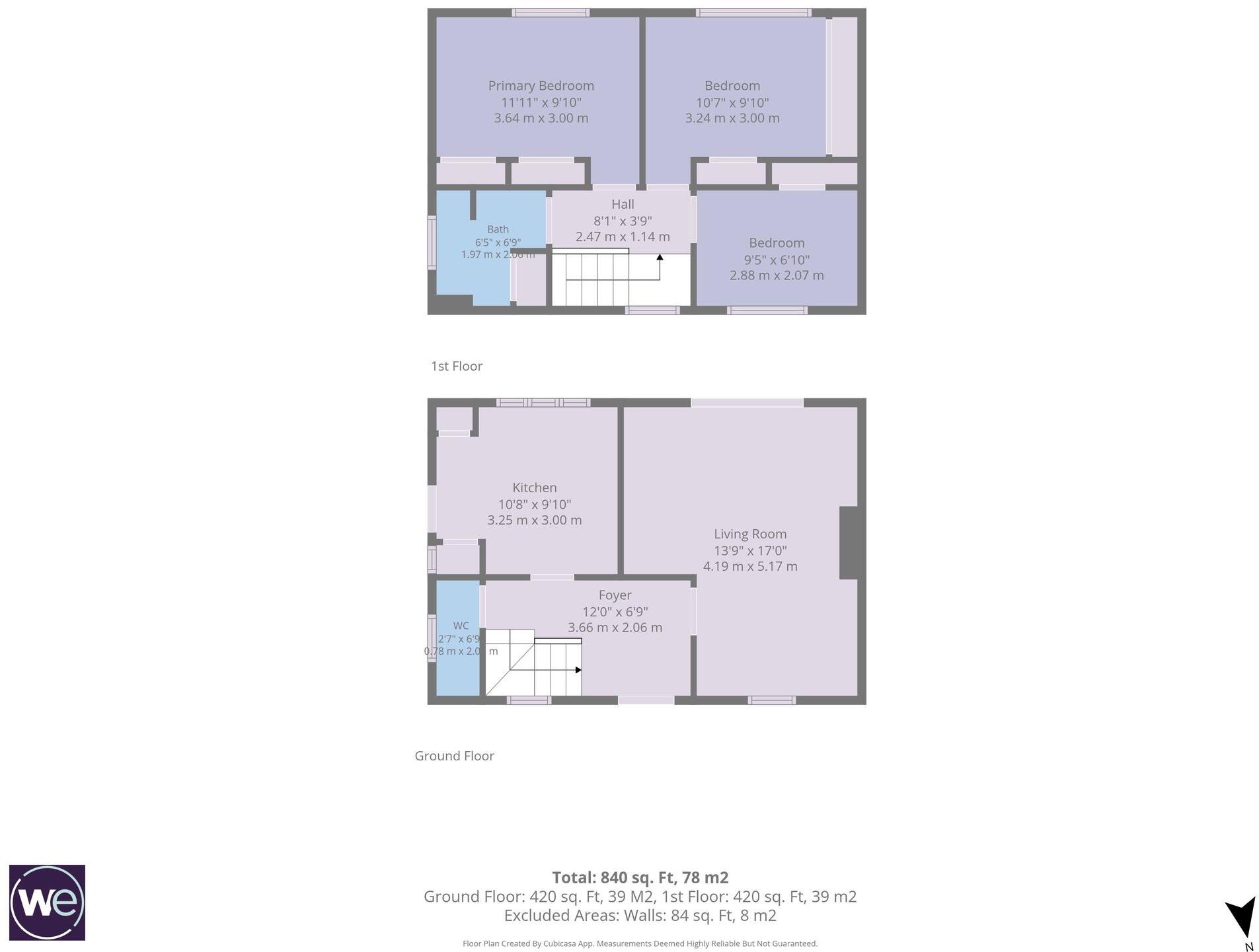 Bastion Road, Prestatyn, LL19 floorplan