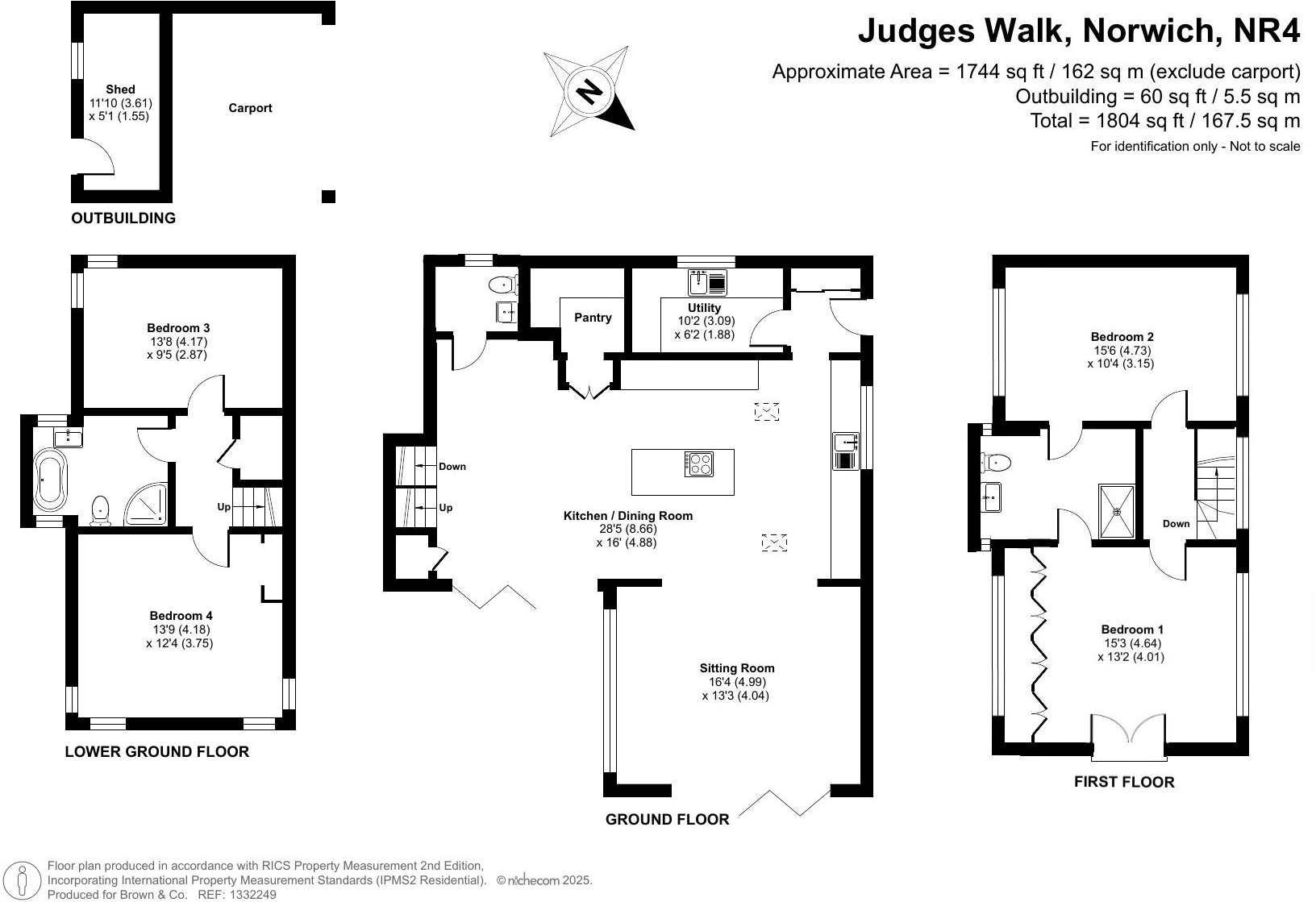 1C, Judges Walk, Norwich, NR4 floorplan