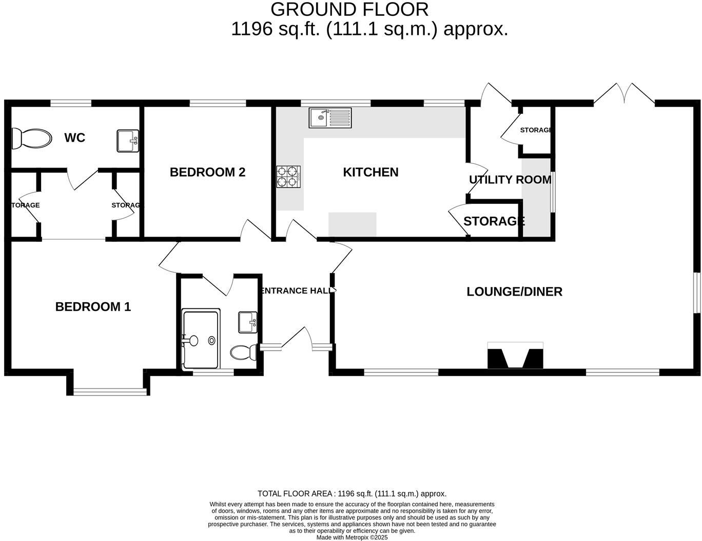 Creek Road, Canvey Island floorplan