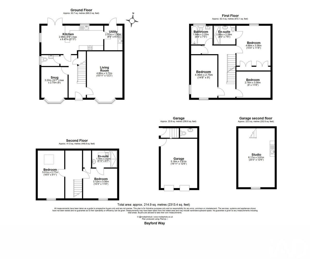 Bayford Way, Stansted Mountfitchet, CM24 floorplan
