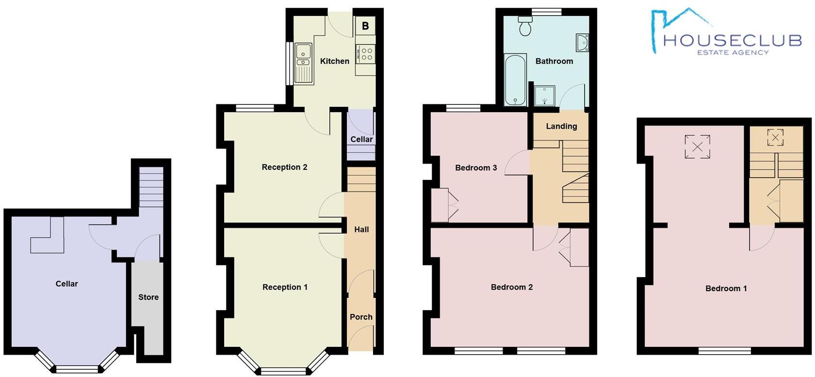 Lancaster Road, Morecambe floorplan