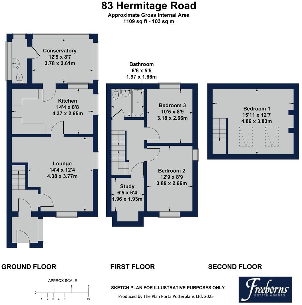 Hermitage Road, Dartmouth floorplan