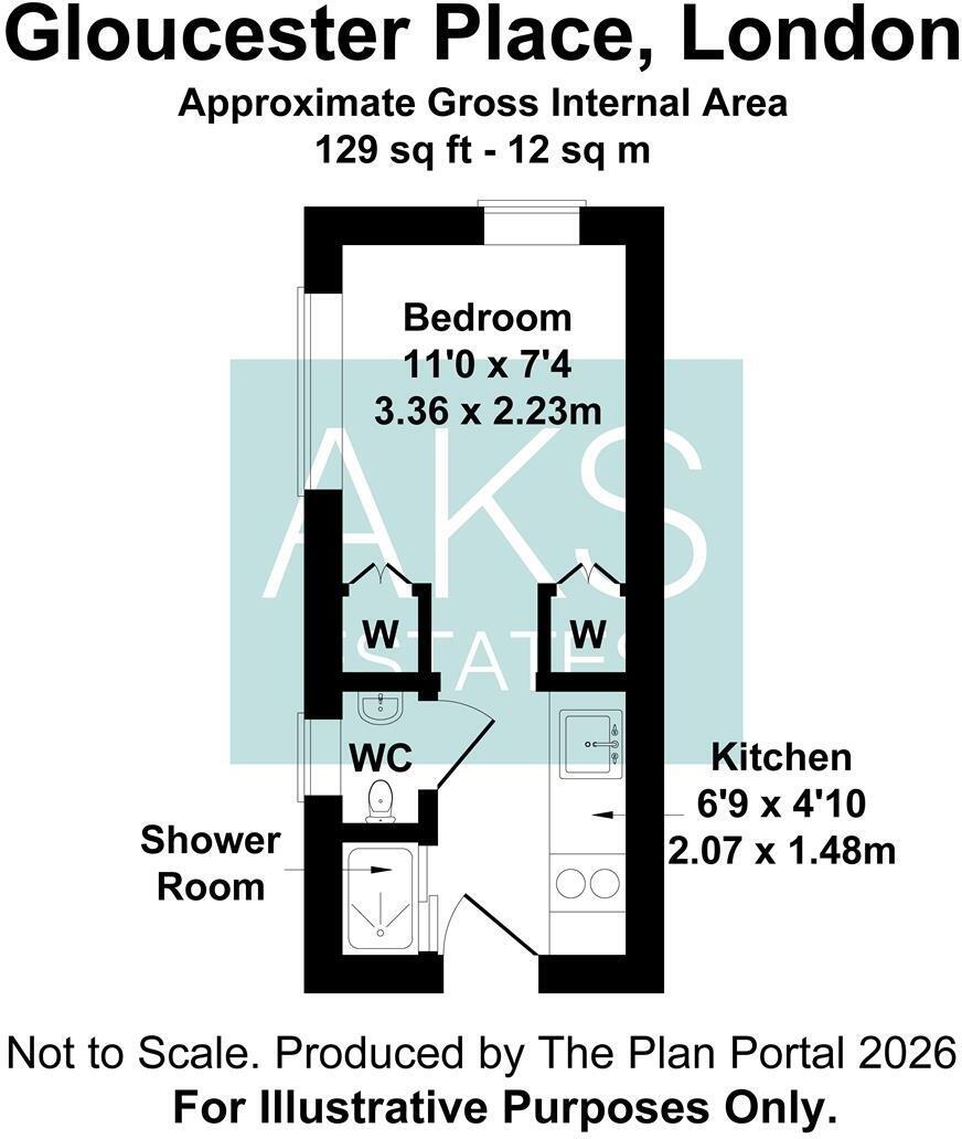 140 Gloucester Place, London, ., NW1 6DT floorplan
