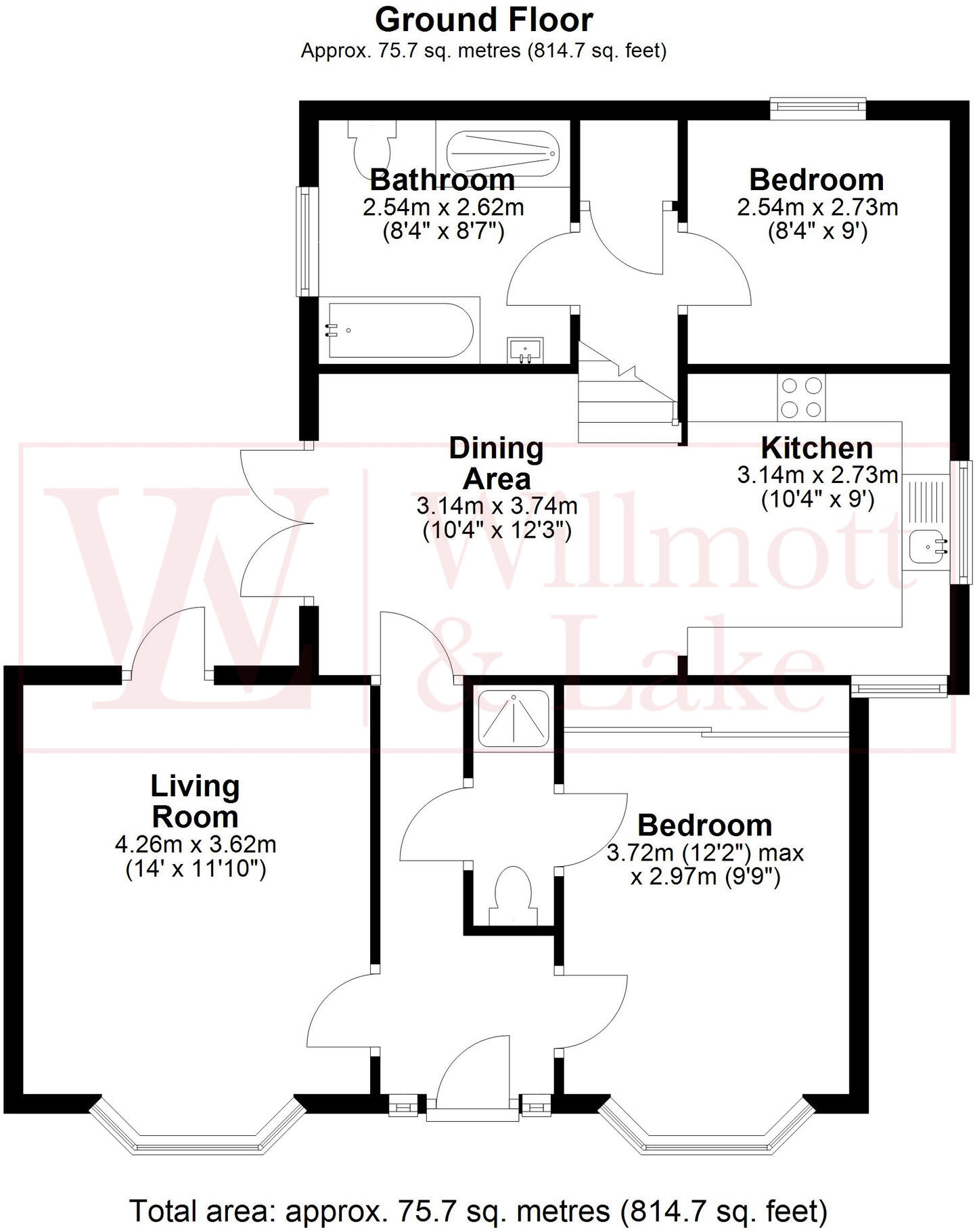Rye Street, Bishop's Stortford, Hertfordshire floorplan