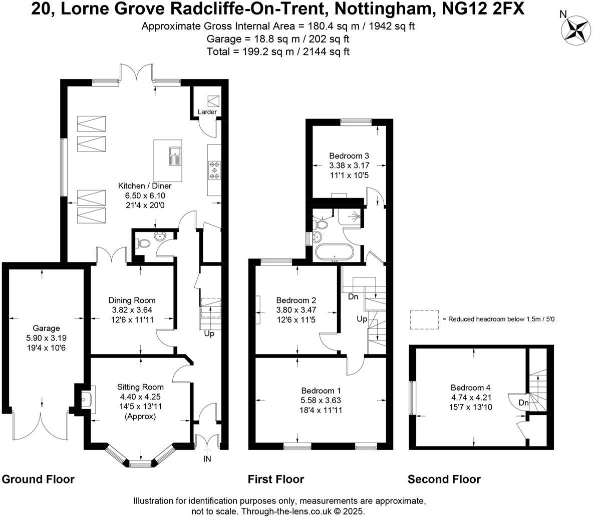 Lorne Grove, Radcliffe-On-Trent, Nottingham floorplan