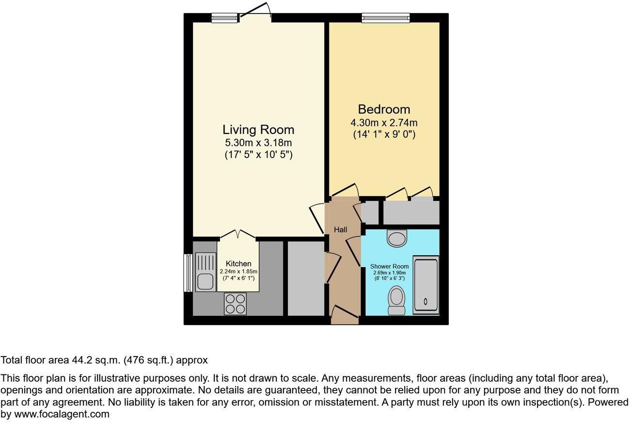 Sea Front, Hayling Island, PO11 floorplan