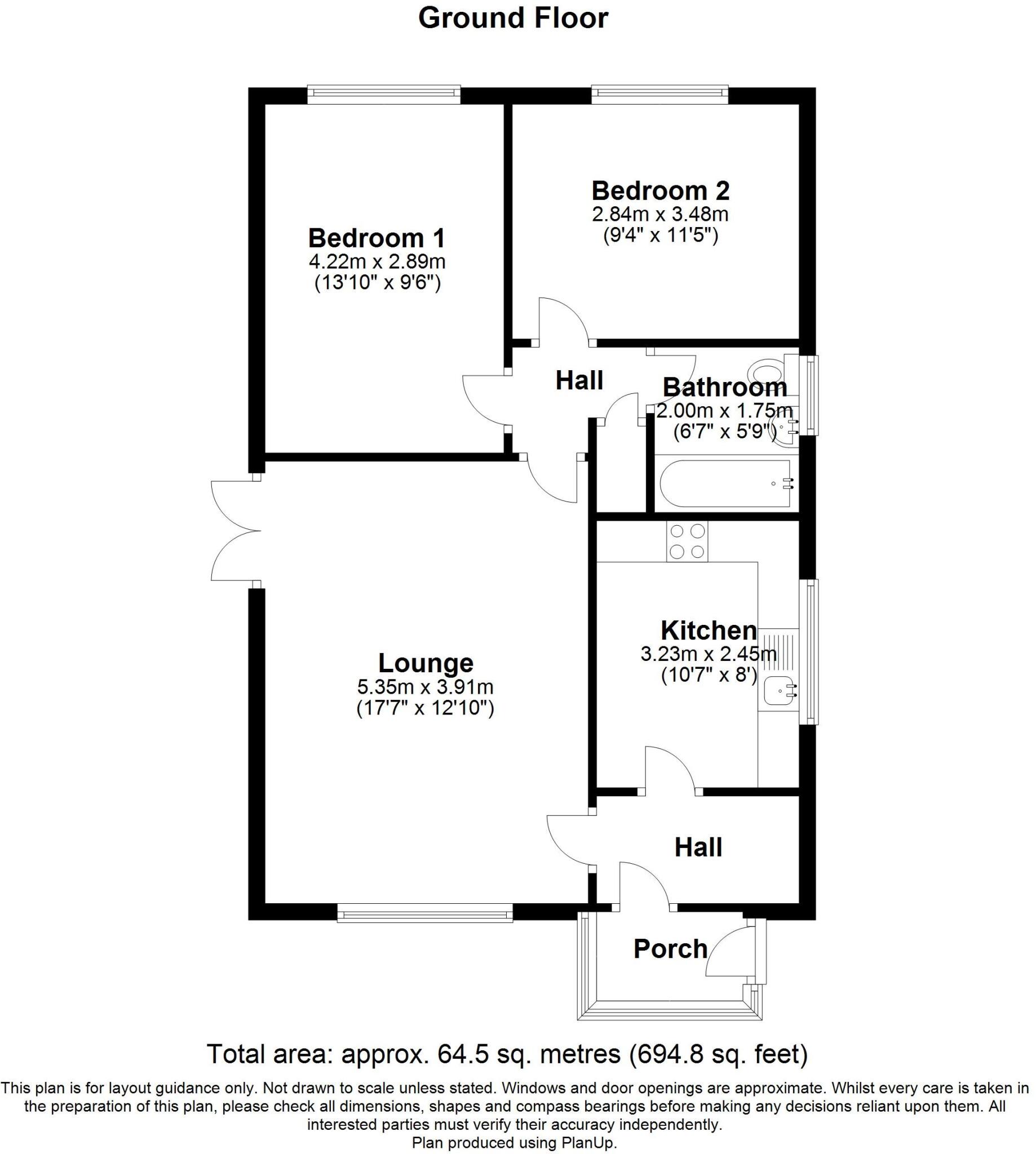 Ash Drive, Kirton, Boston, PE20 floorplan
