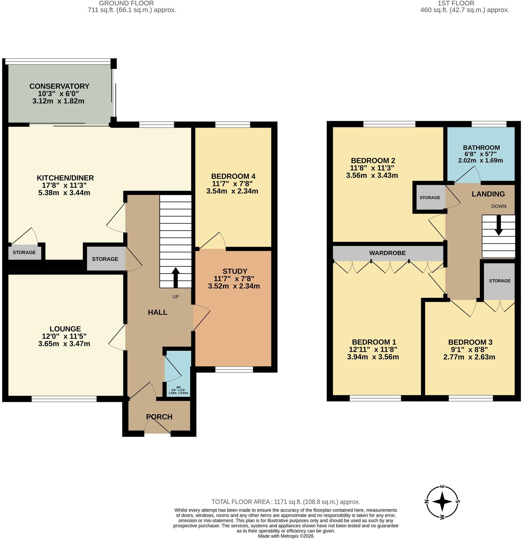 Edendale Road, Melton Mowbray, LE13 floorplan